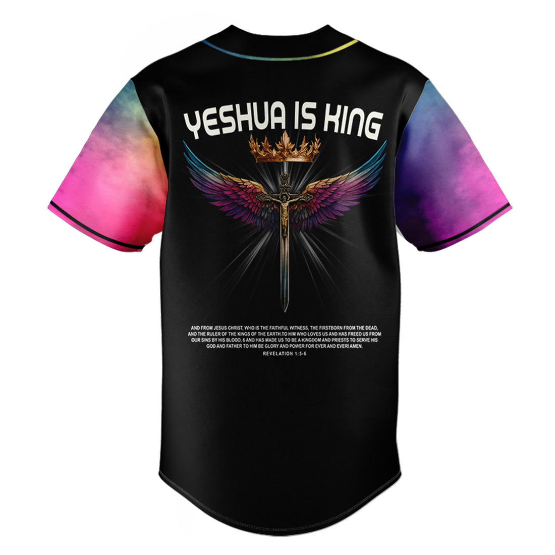 Christ Is King Christian Baseball Jersey