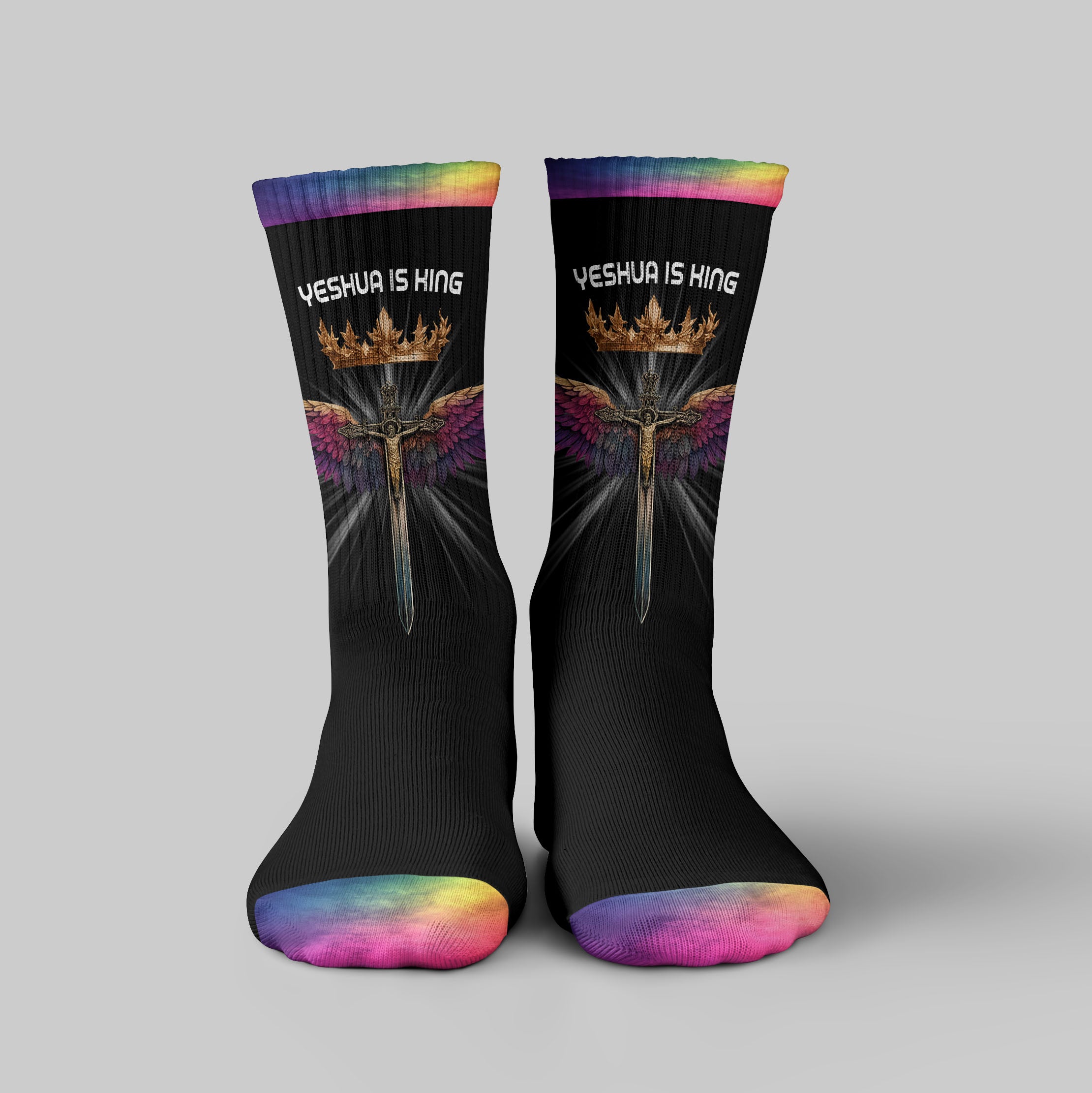 Christ Is King Christian Socks