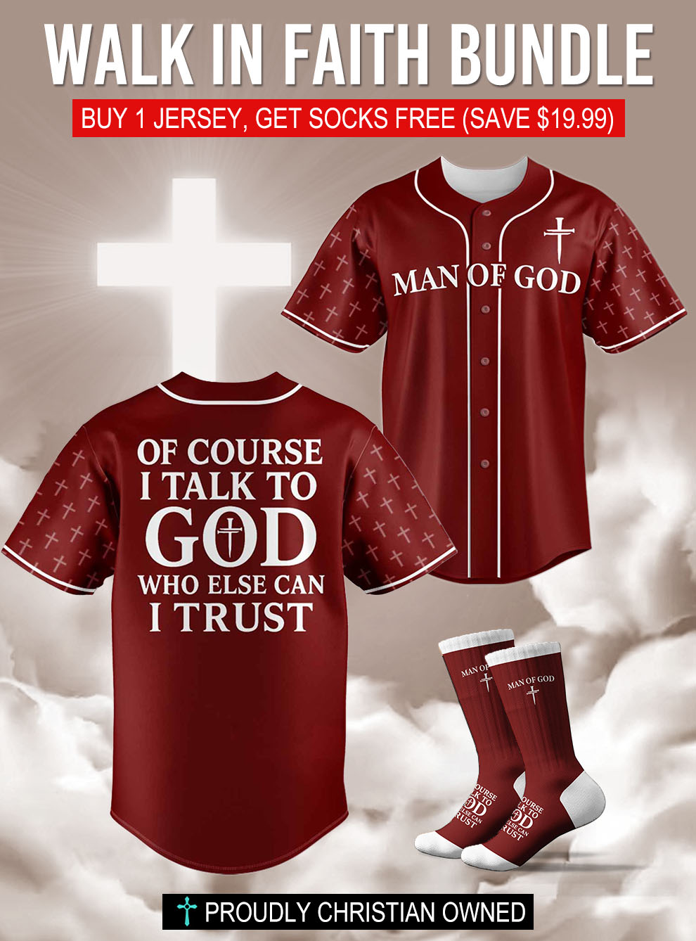 “Ever Faithful” Jersey & Socks Bundle