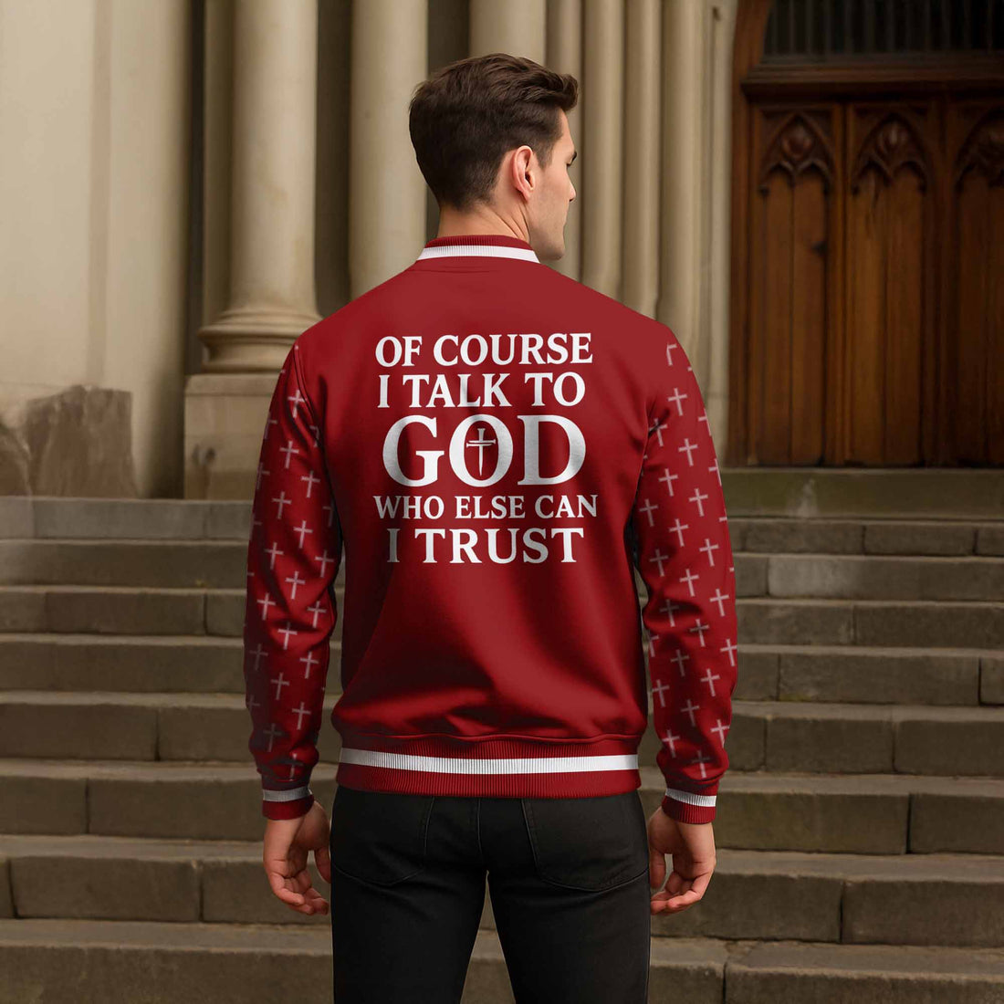 “Ever Faithful” Baseball Jacket