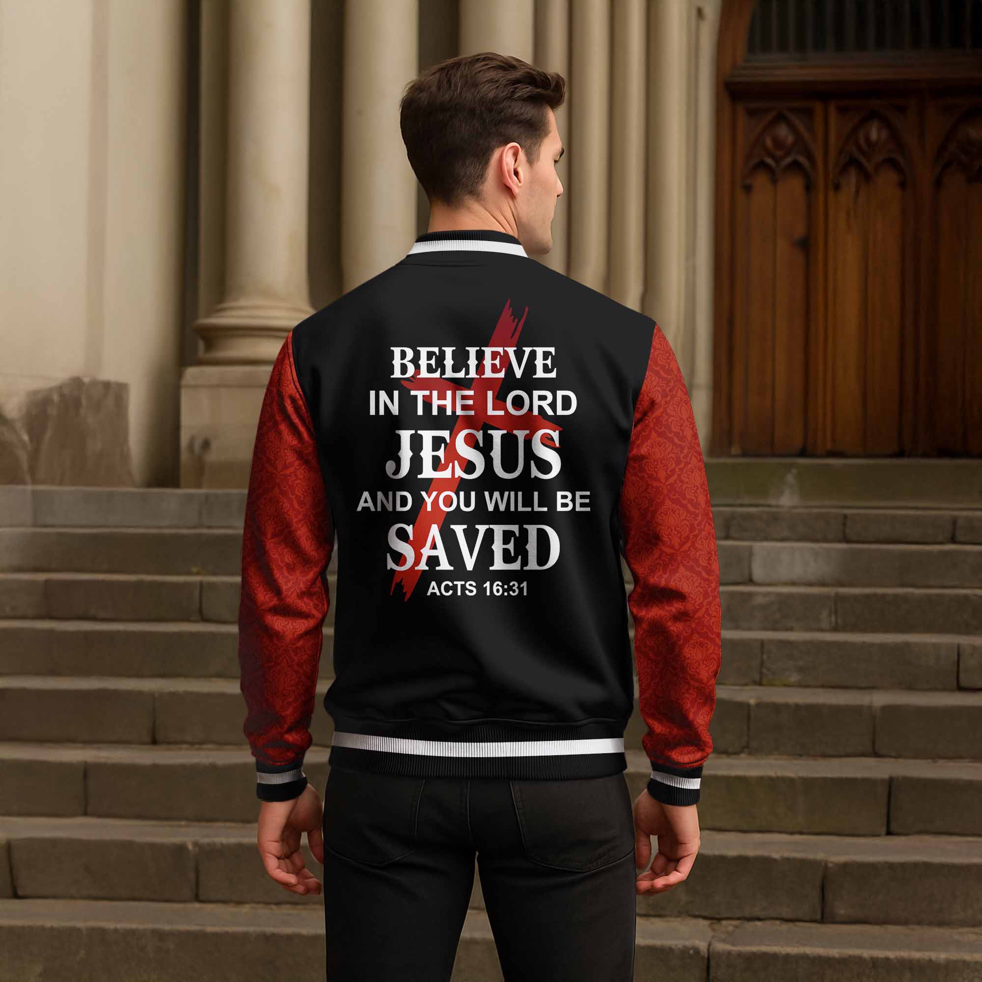 "Salvation" Baseball Jacket
