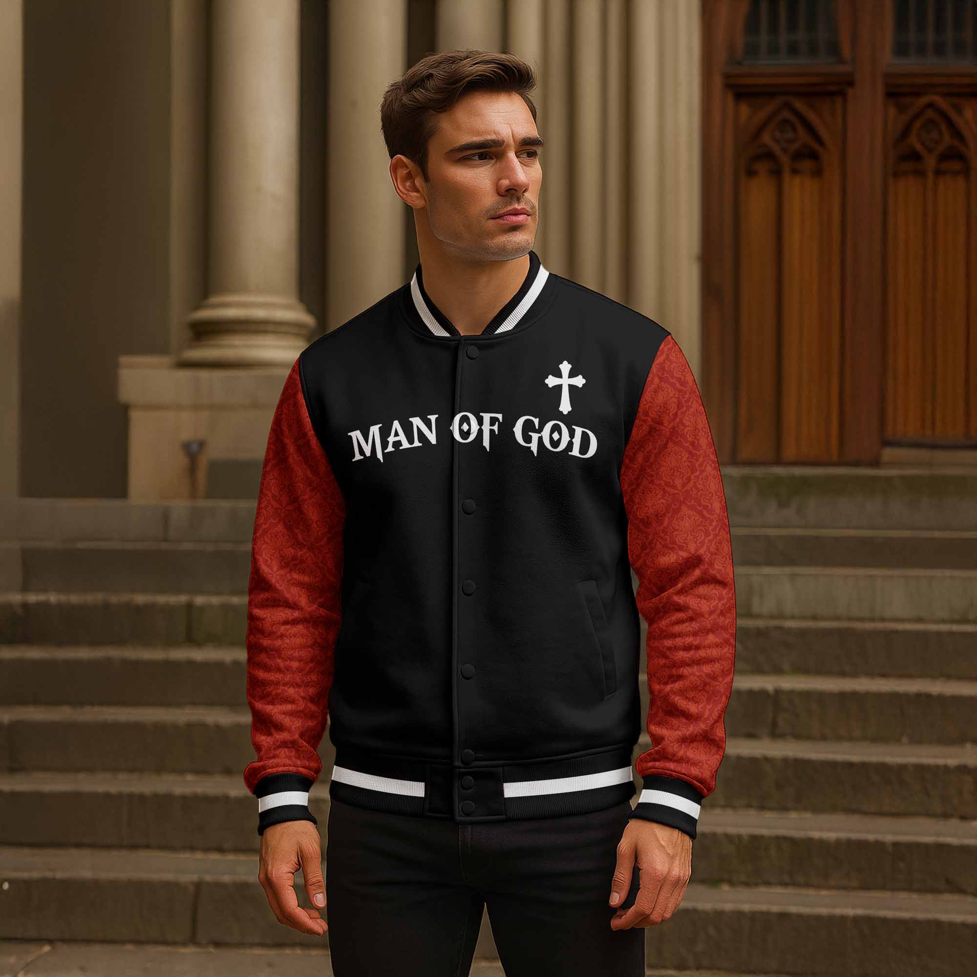 "Salvation" Baseball Jacket