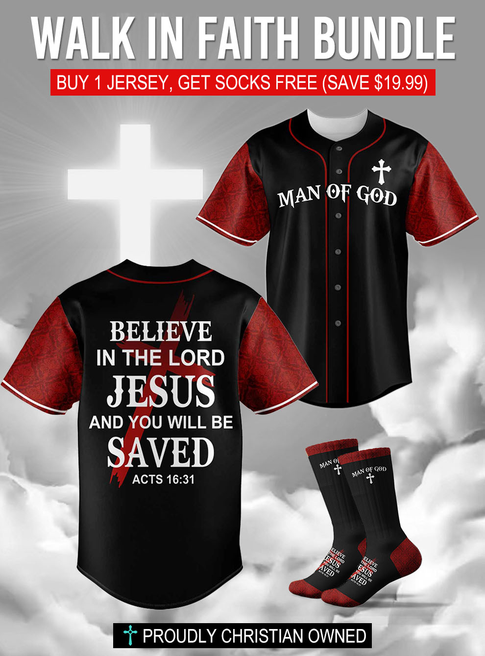 “Salvation” Jersey & Socks Bundle