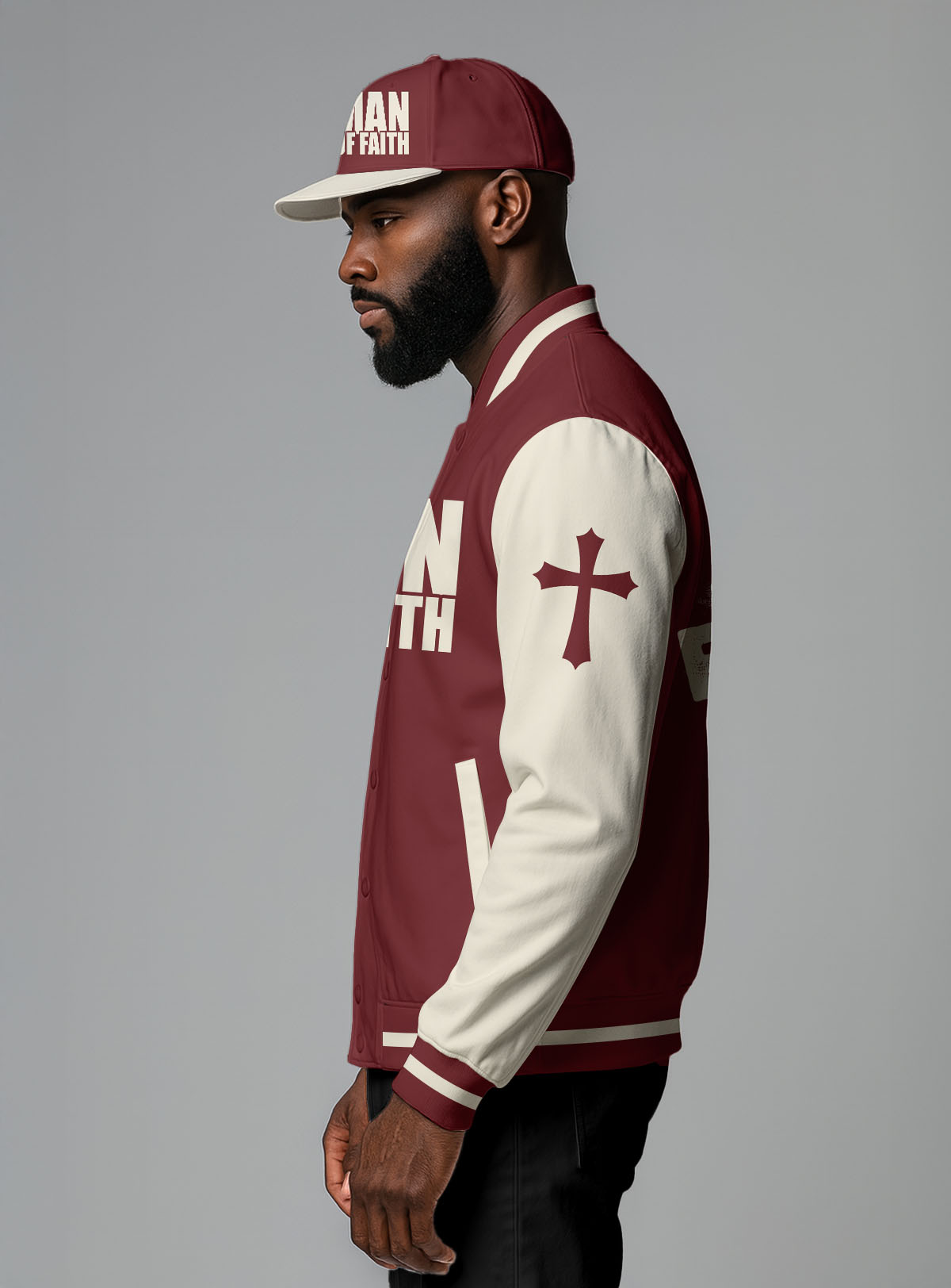 Walk By Faith Baseball Jacket