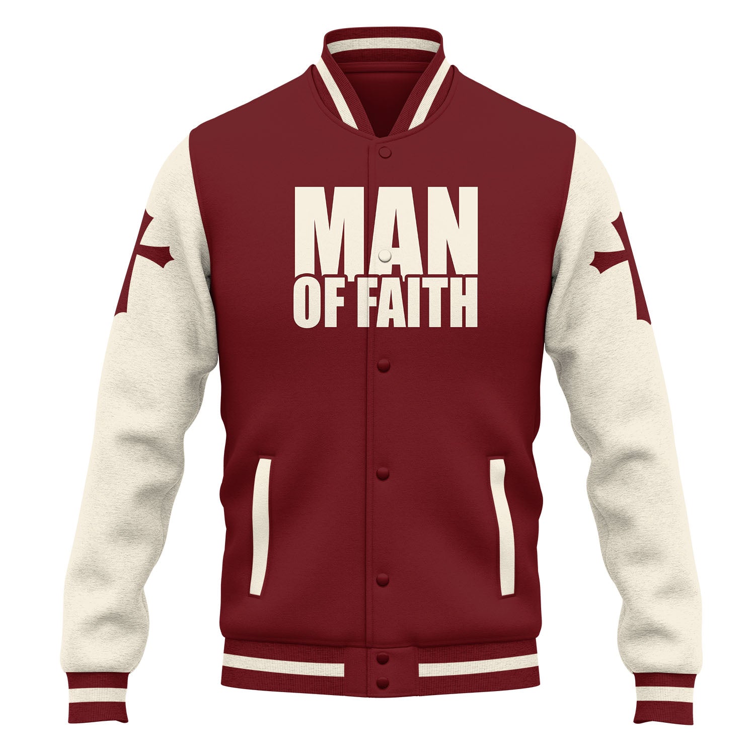 Walk By Faith Baseball Jacket