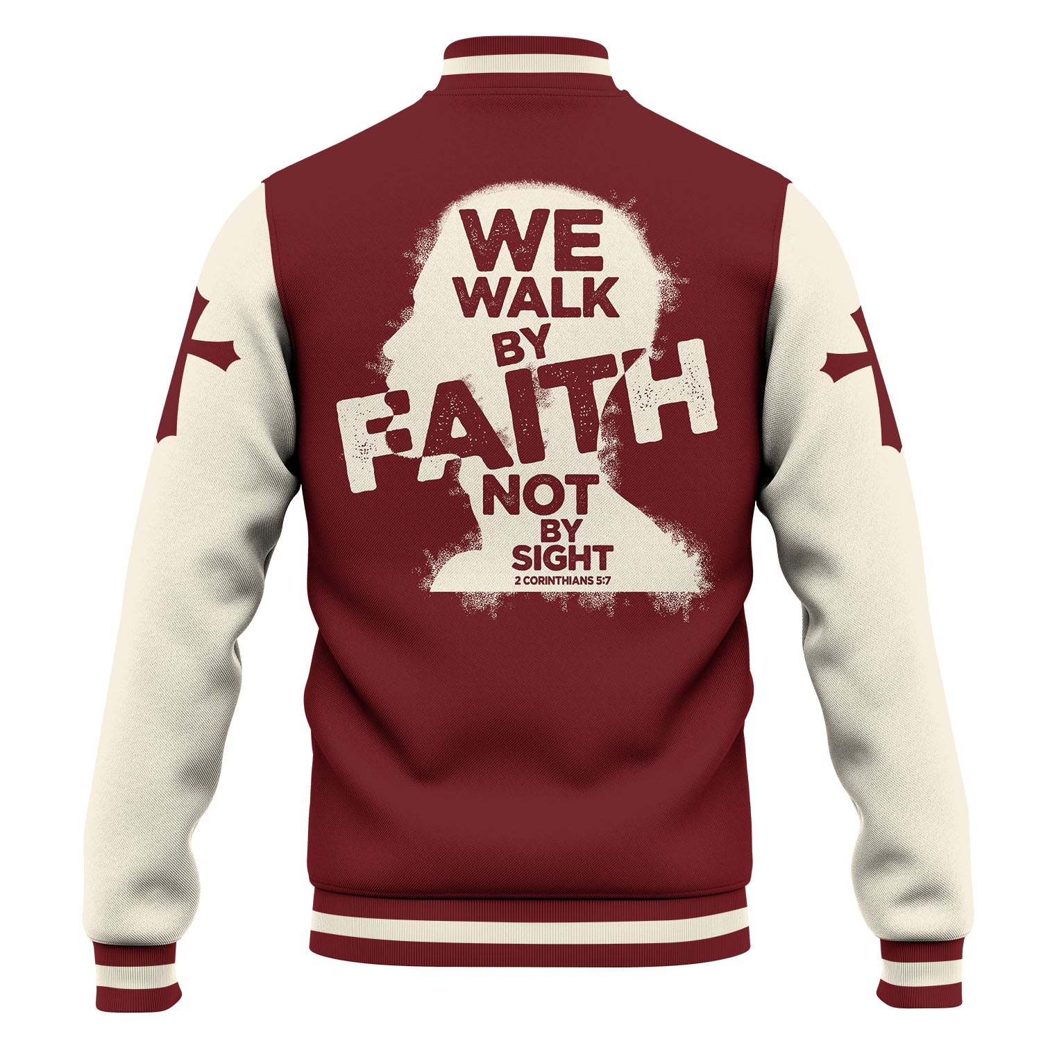 Walk By Faith Baseball Jacket
