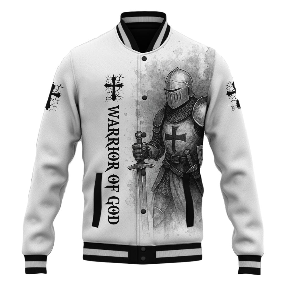 “Warrior of Christ” Baseball Jacket