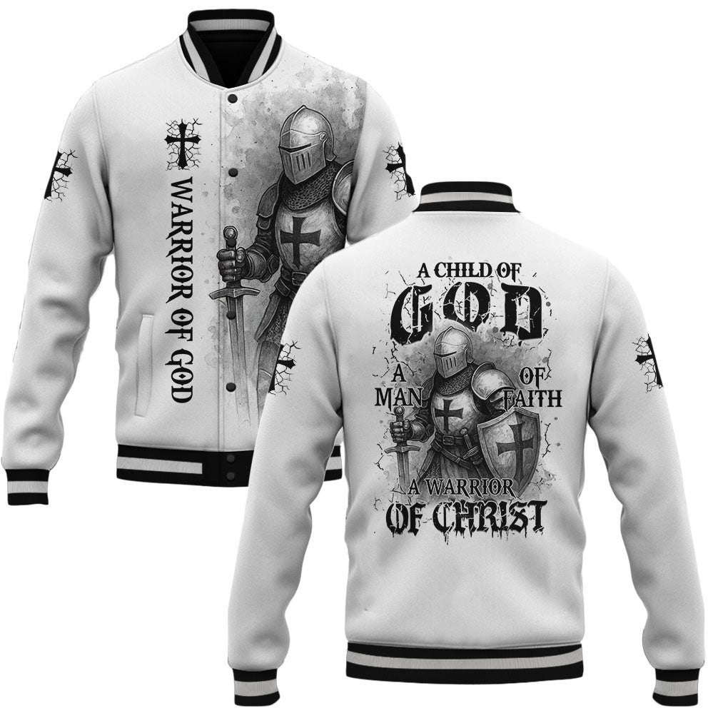 “Warrior of Christ” Baseball Jacket