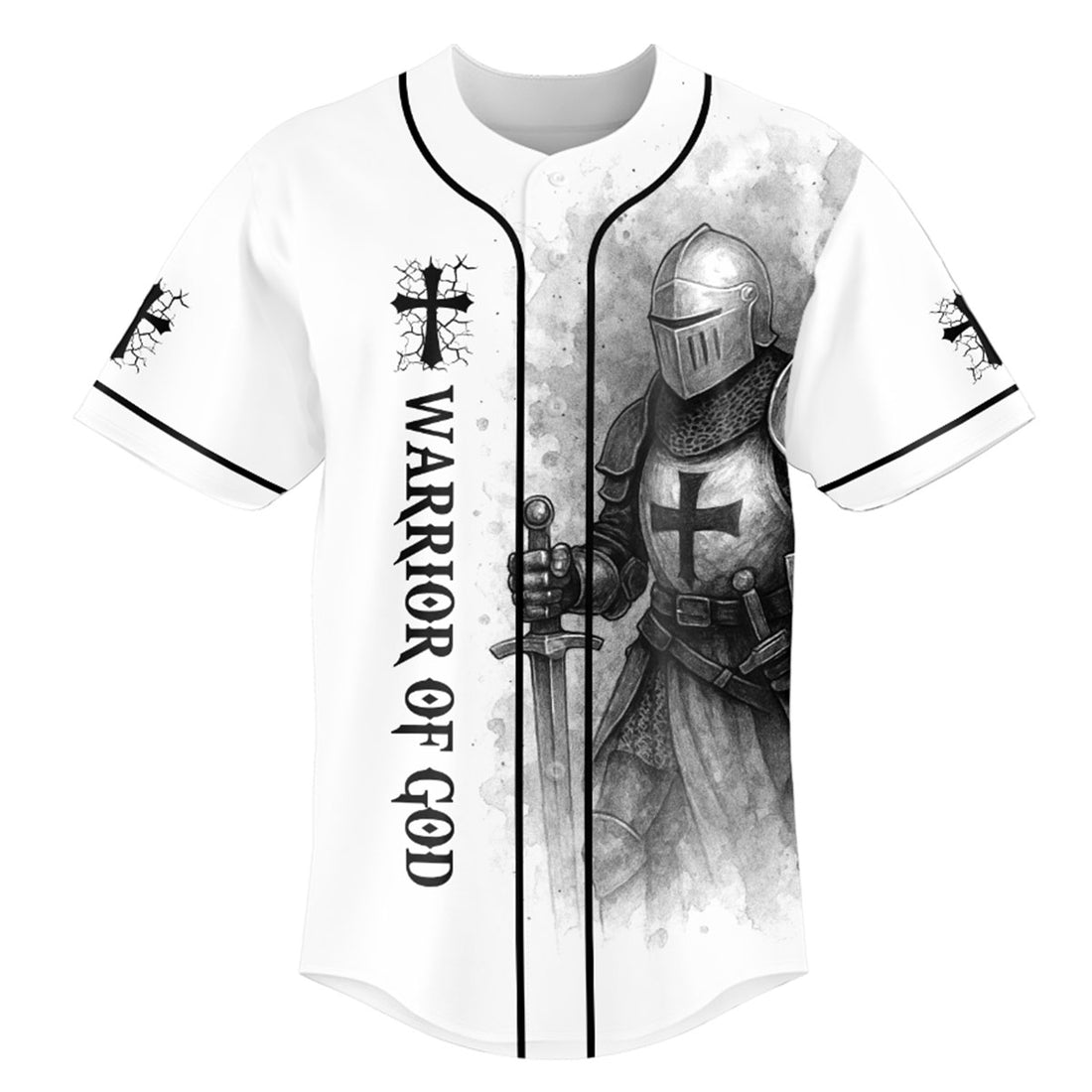 “Warrior of Christ” Baseball Jersey