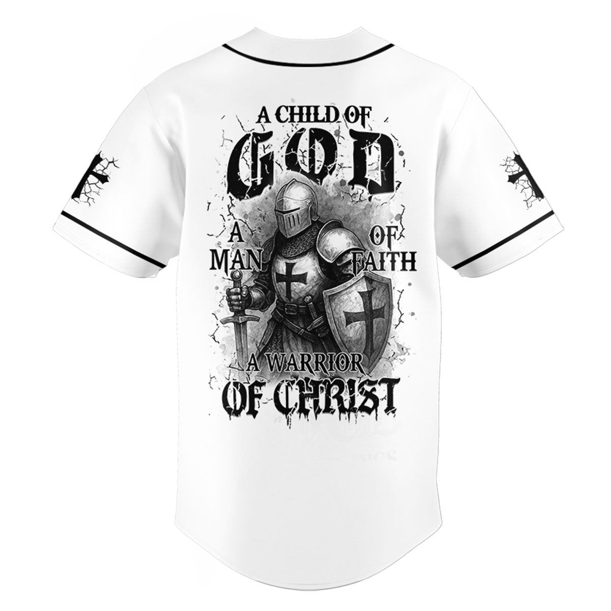 “Warrior of Christ” Baseball Jersey