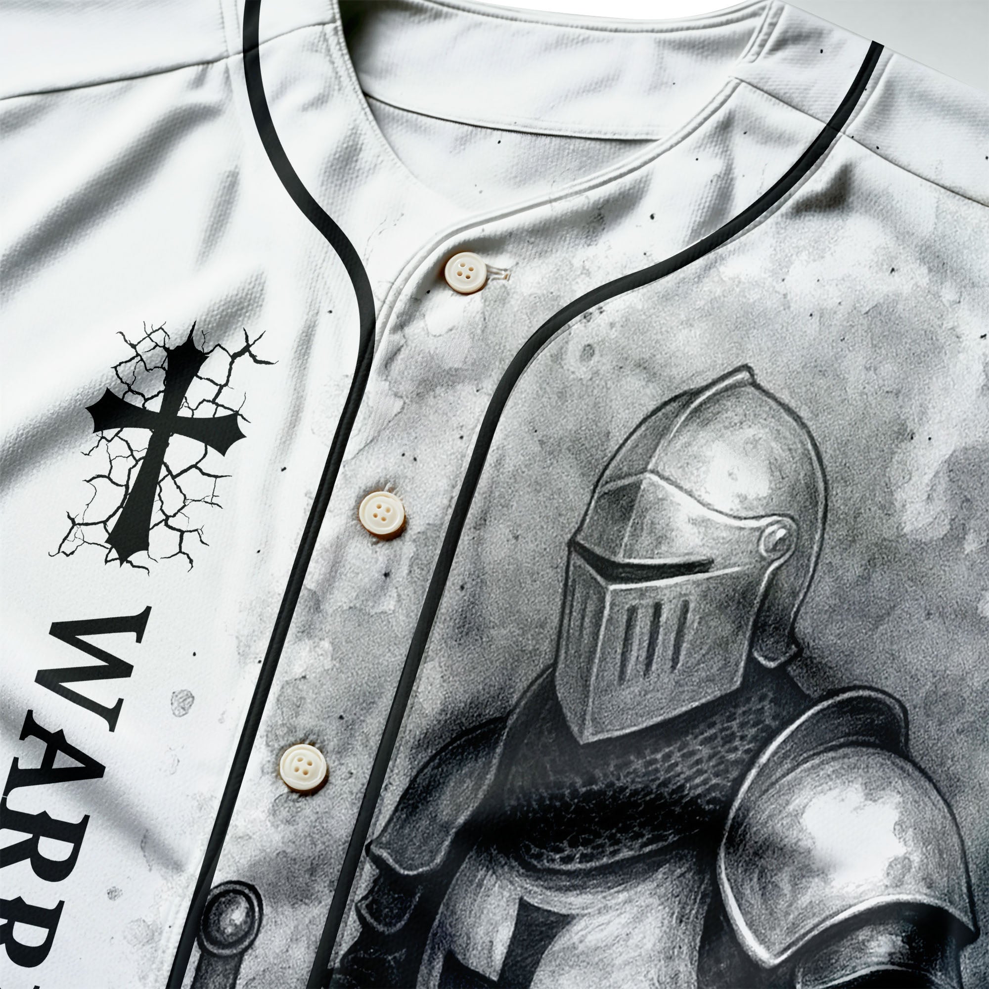 “Warrior of Christ” Baseball Jersey
