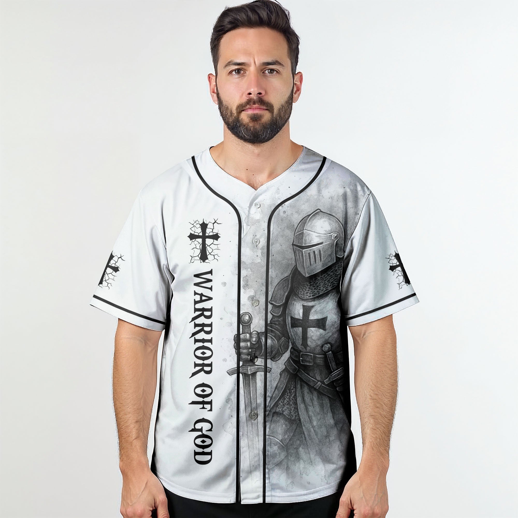 “Warrior of Christ” Baseball Jersey