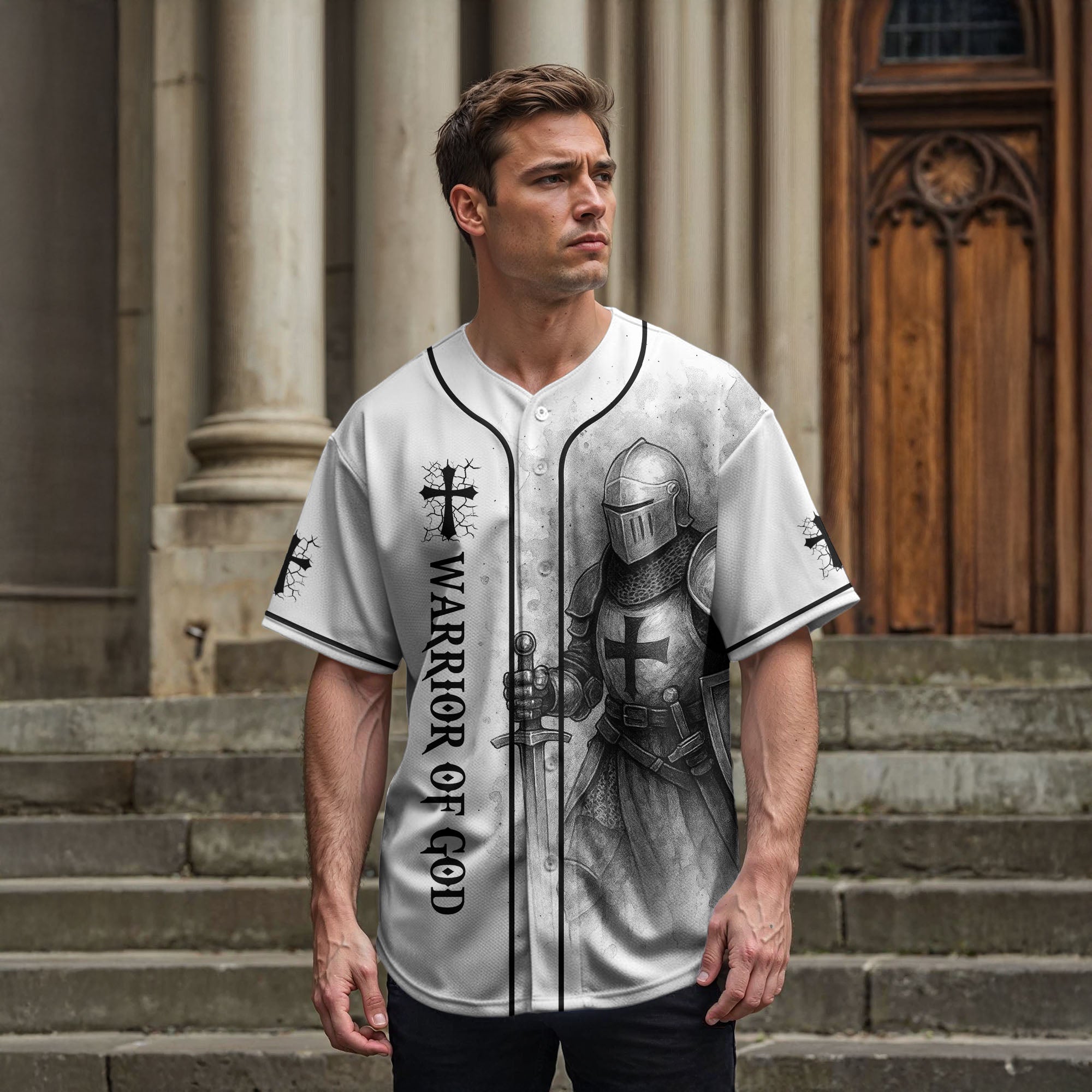 “Warrior of Christ” Baseball Jersey