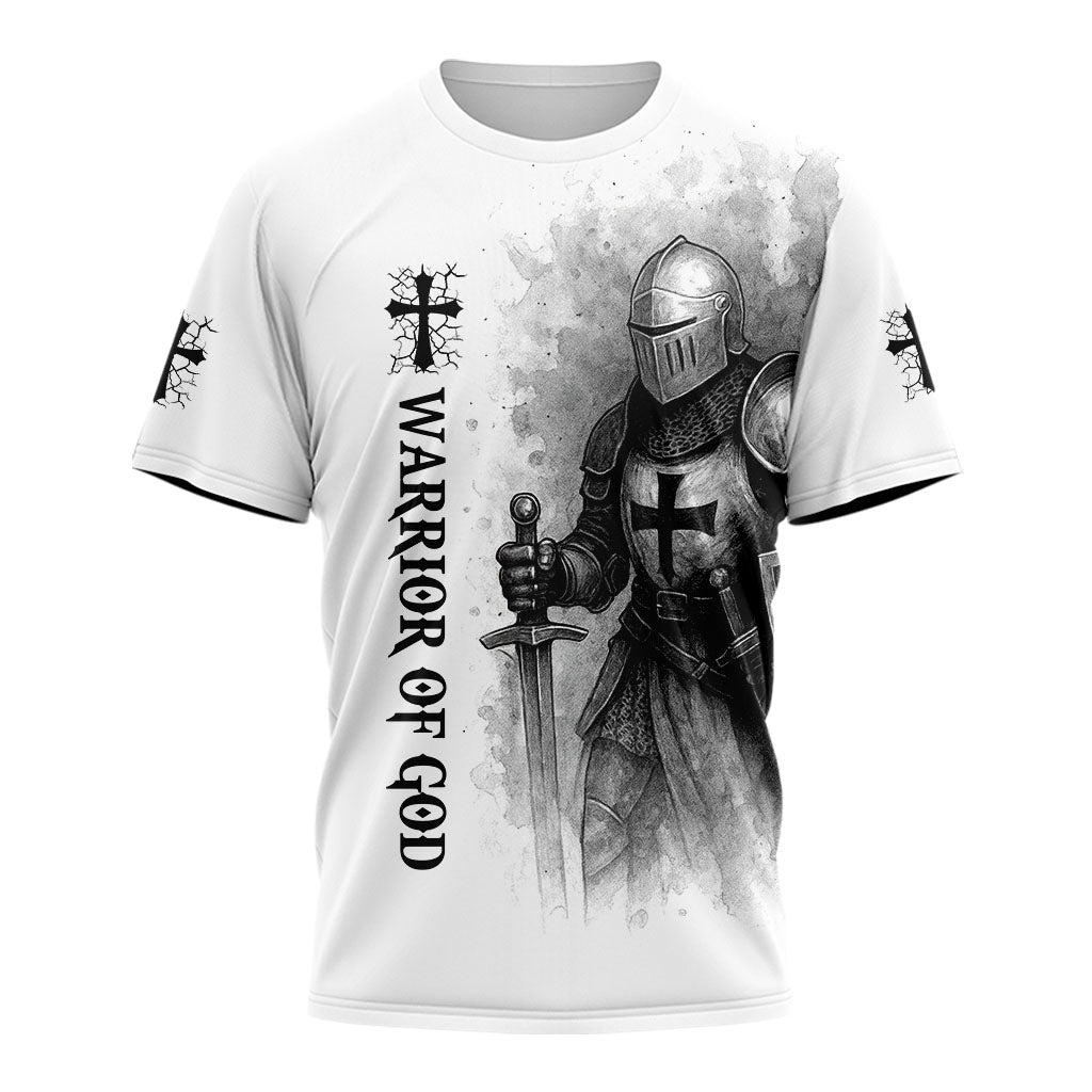 “Warrior of Christ” T-shirt & Shorts Set