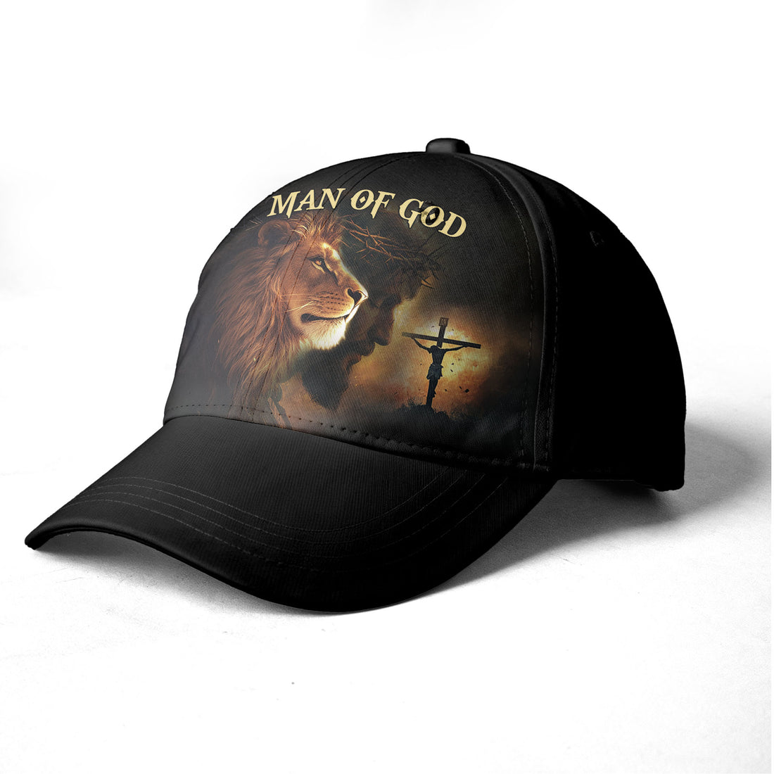 No Matter The Storm Lion Baseball Cap