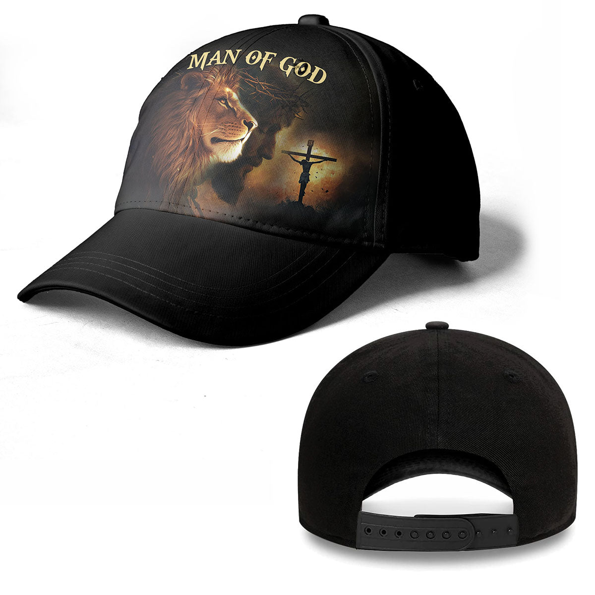 No Matter The Storm Lion Baseball Cap
