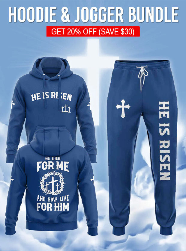 “Risen Life” Hoodie & Jogger Set