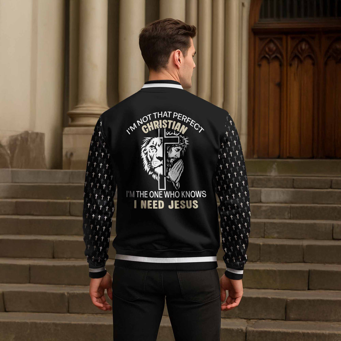 “Grace” Baseball Jacket
