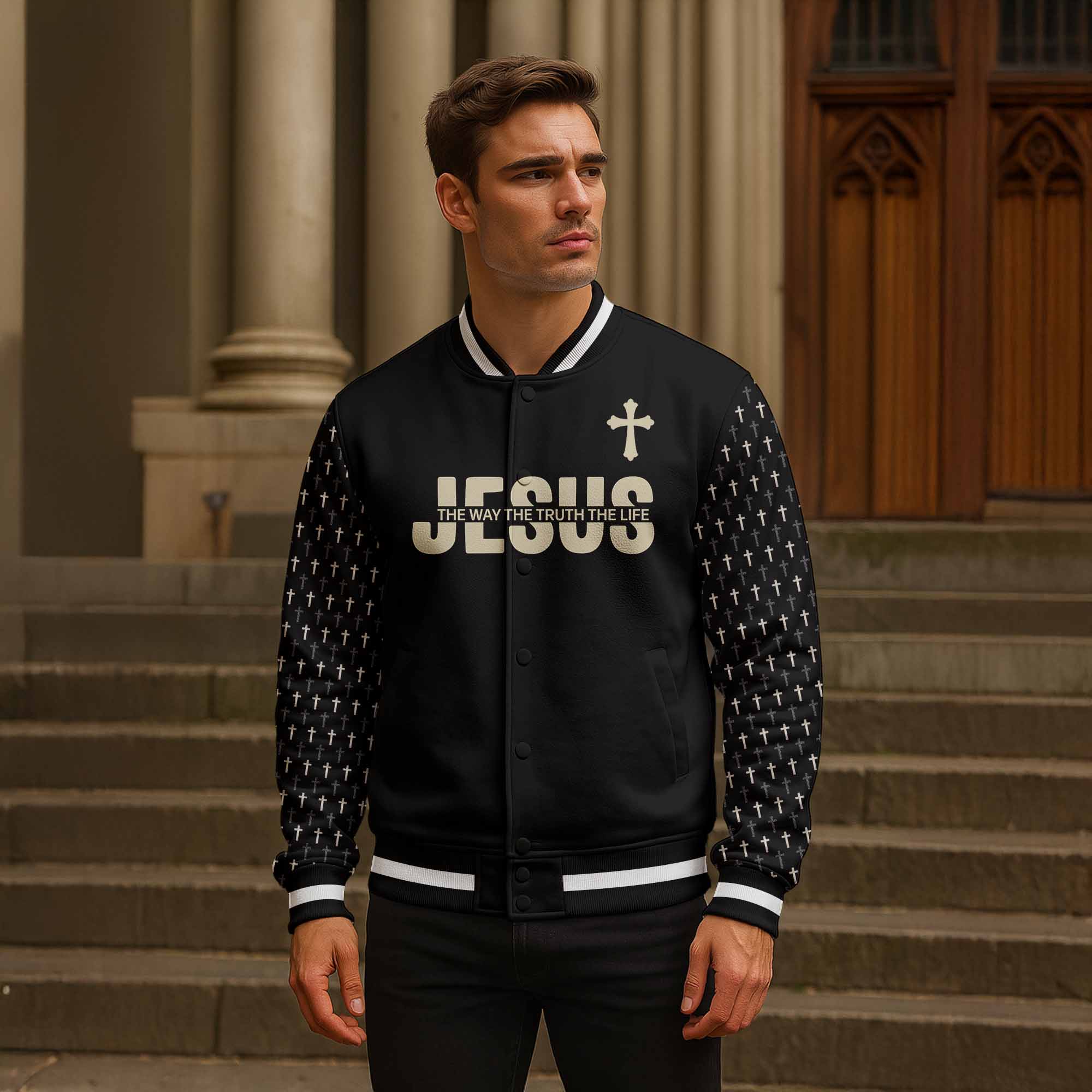 “Grace” Baseball Jacket