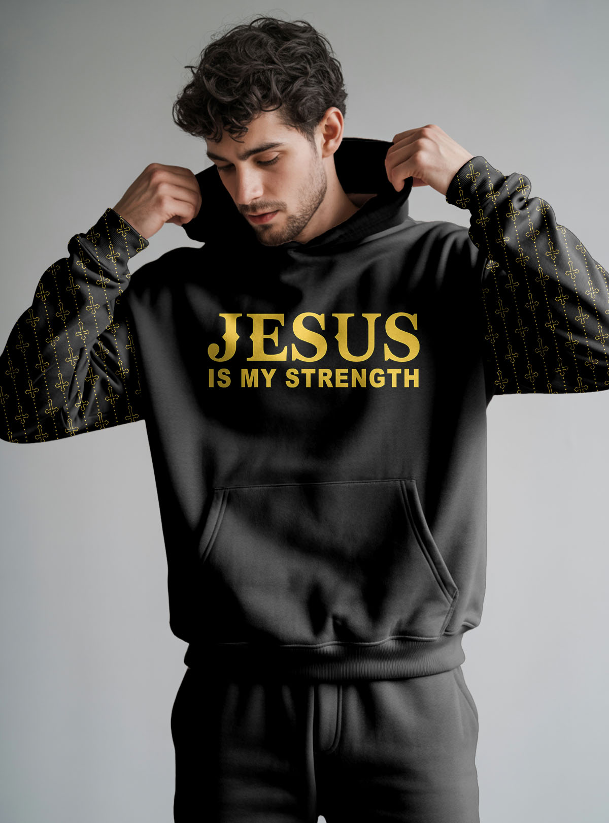 “Strength” Hoodie & Jogger Set