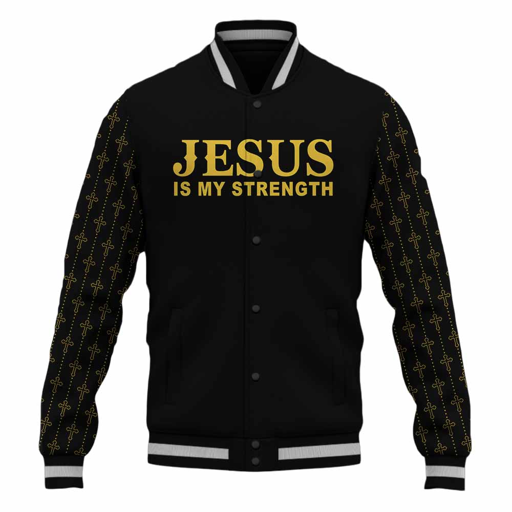 "Strength" Baseball Jacket
