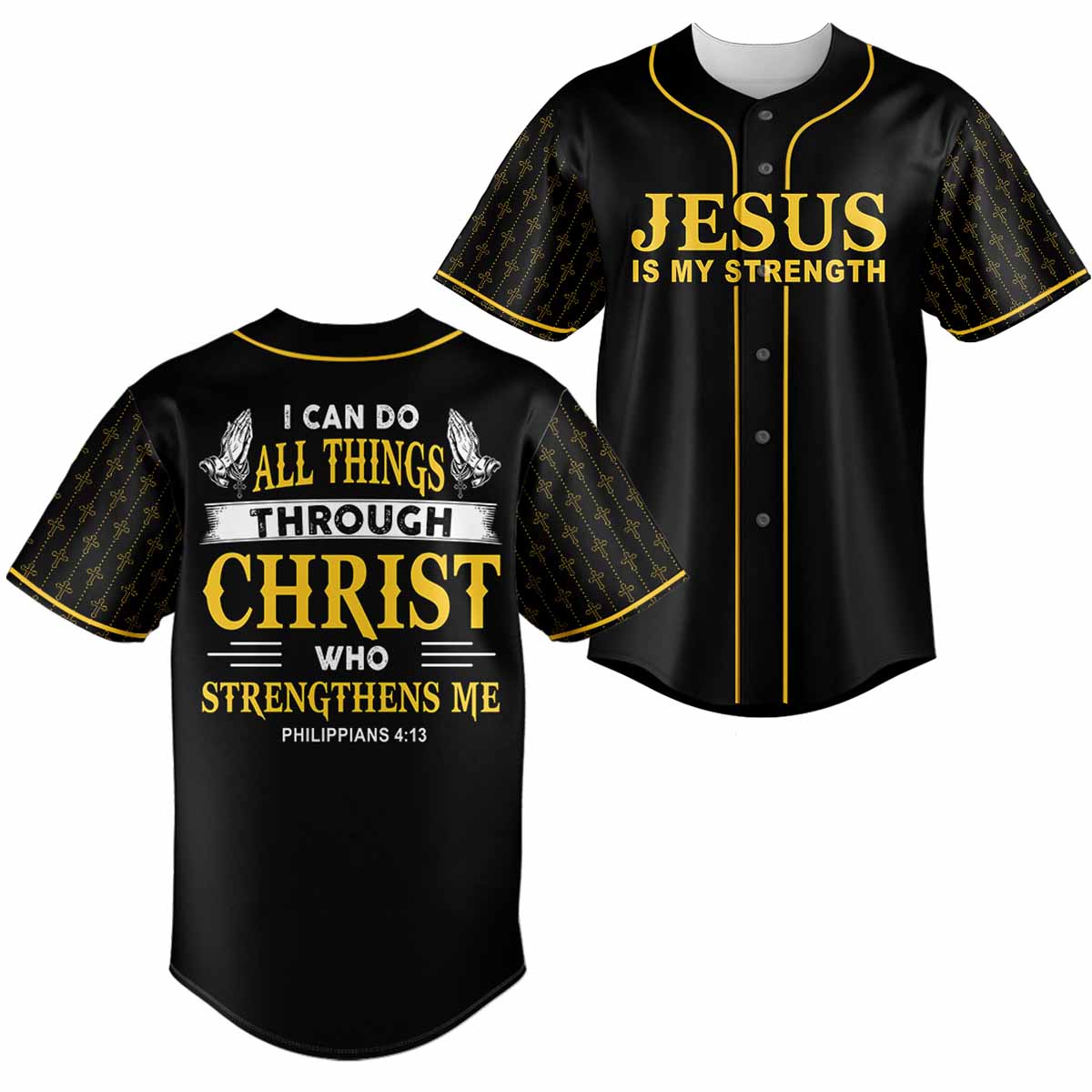 "Strength" Baseball Jersey