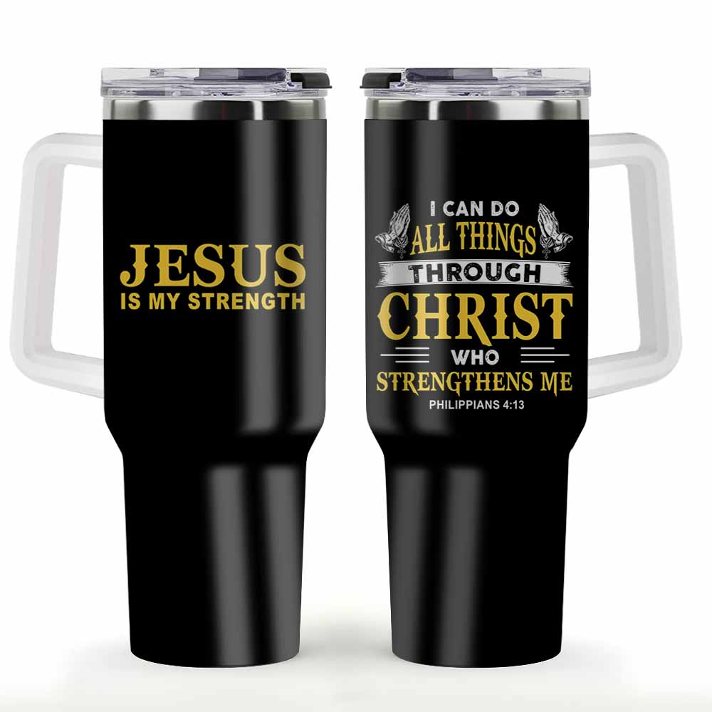 “Strength” Tumbler