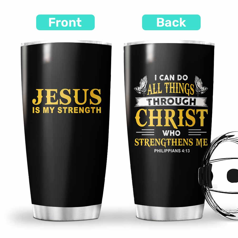 “Strength” Tumbler