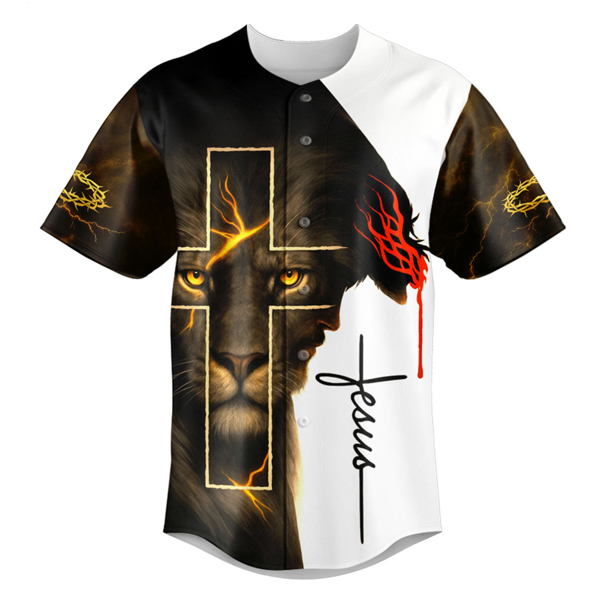“Crown & Cross” Baseball Jersey