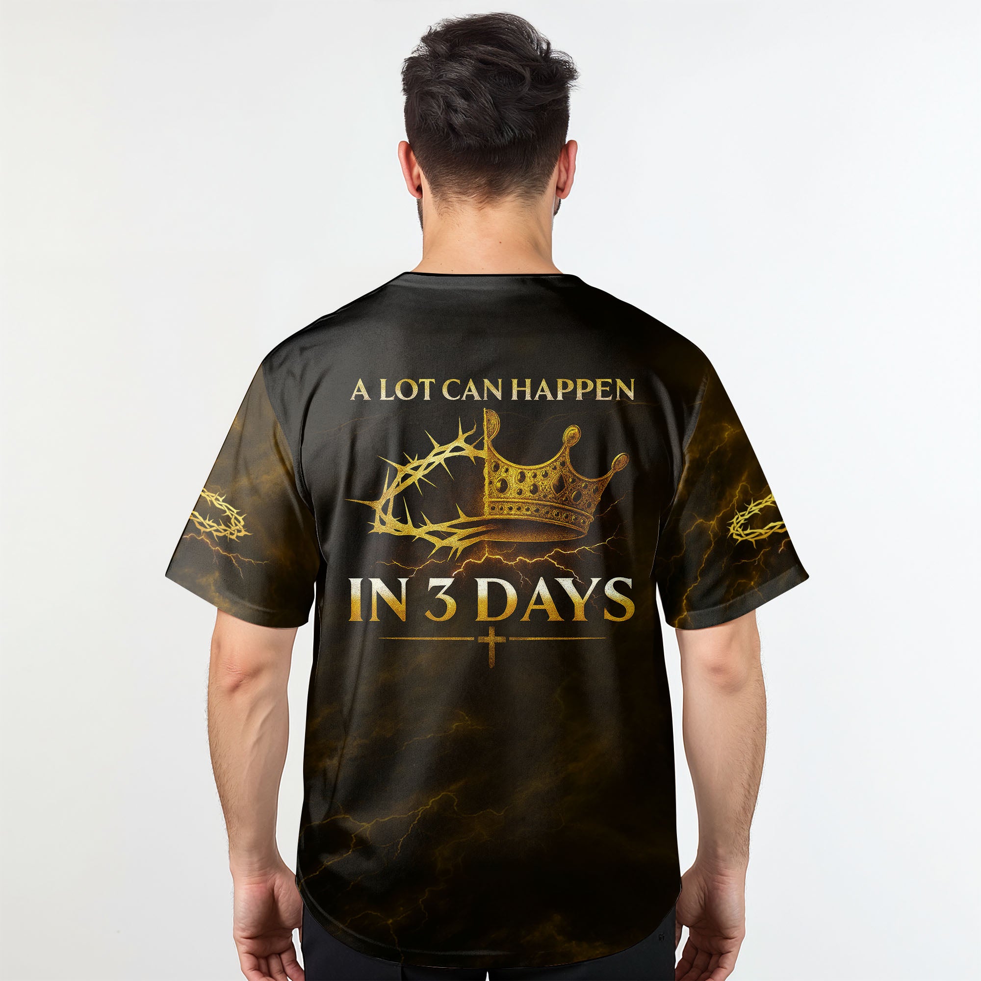 “Crown & Cross” Baseball Jersey