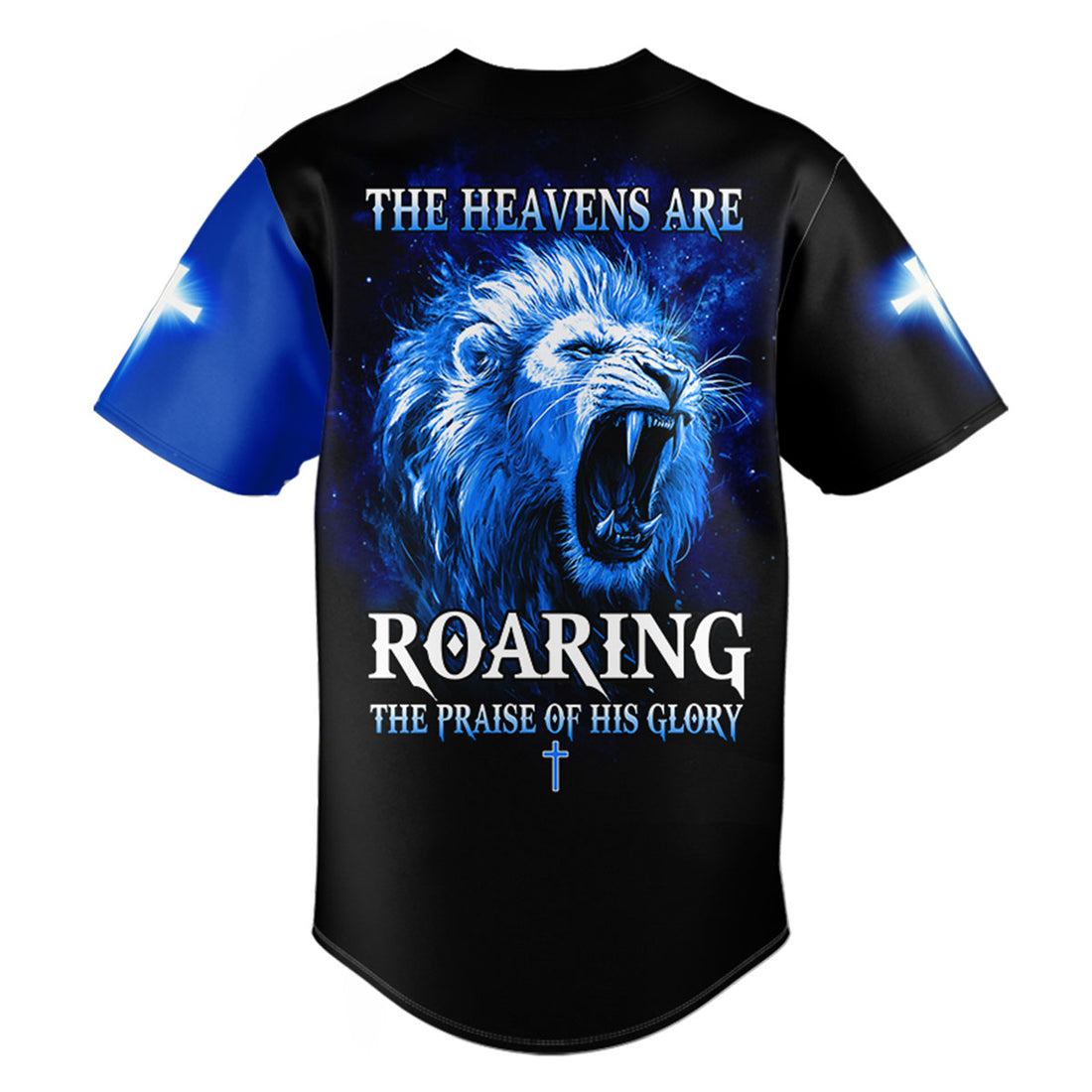 The Heavens Are Roaring The Praise of His Glory Baseball Jersey