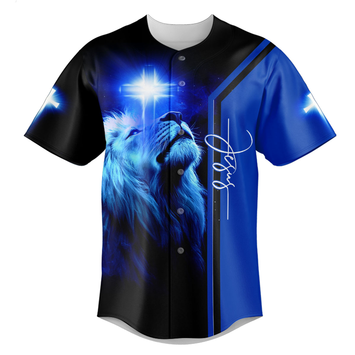 The Heavens Are Roaring The Praise of His Glory Baseball Jersey