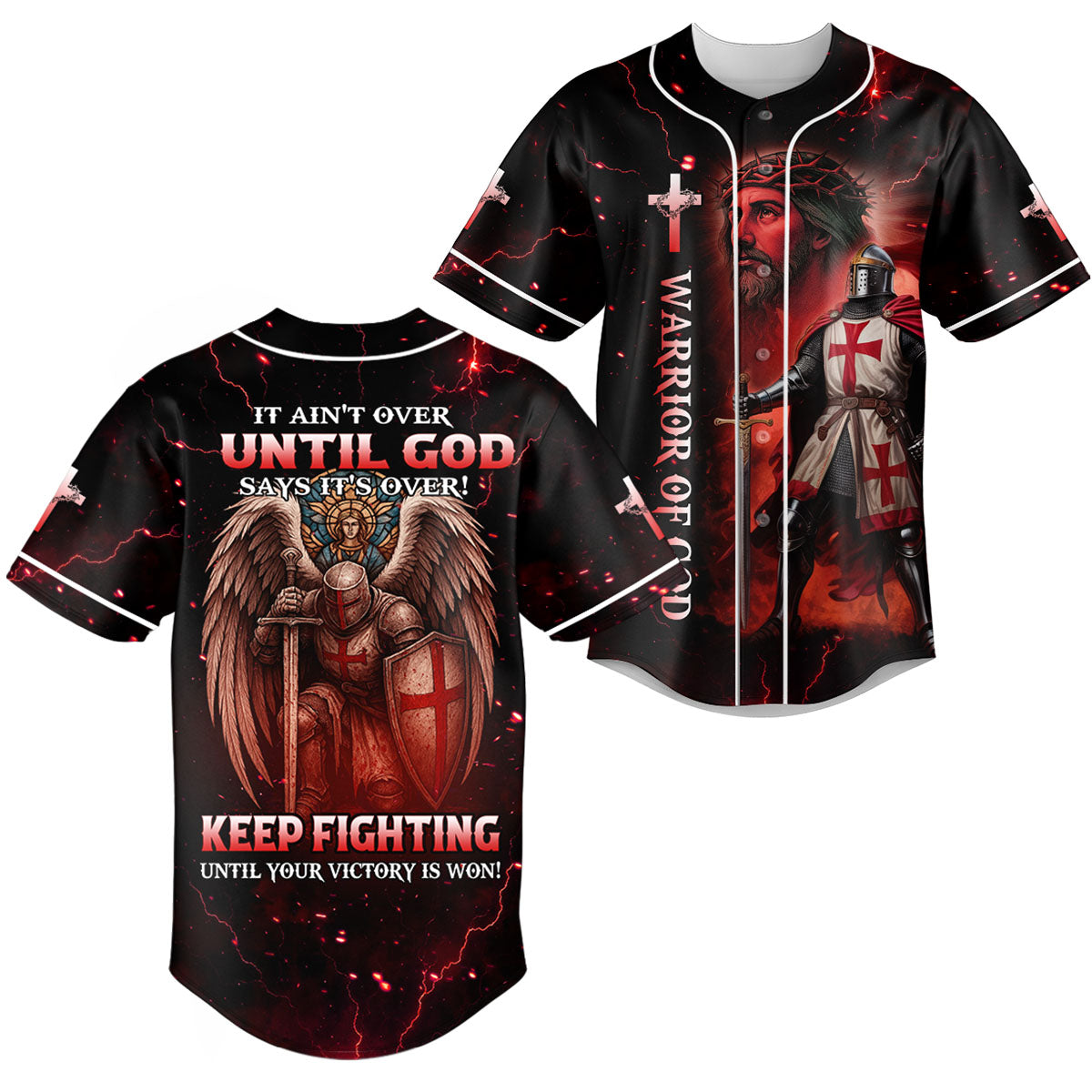 “Warrior’s Call” Baseball Jersey