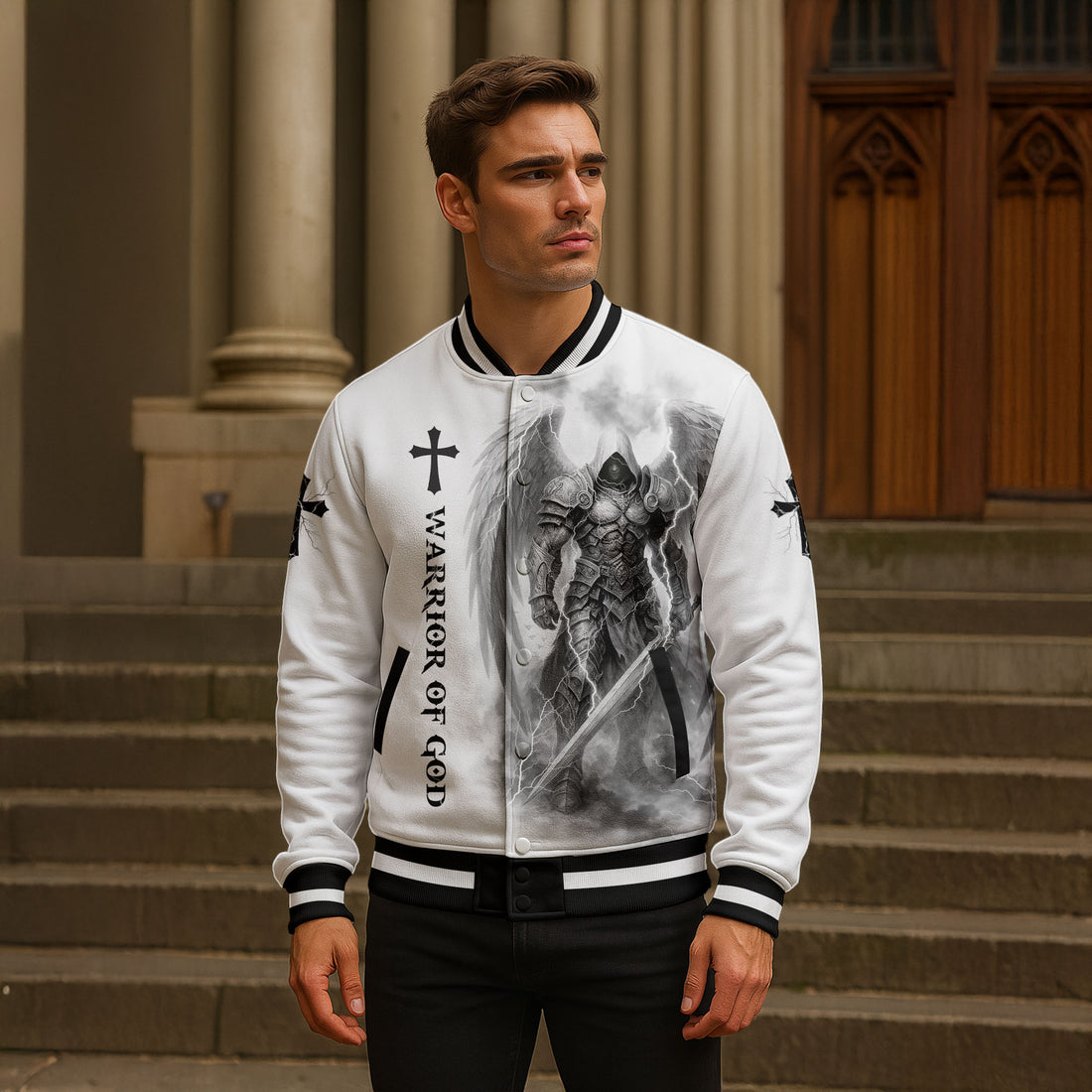“Stormbreaker” Baseball Jacket