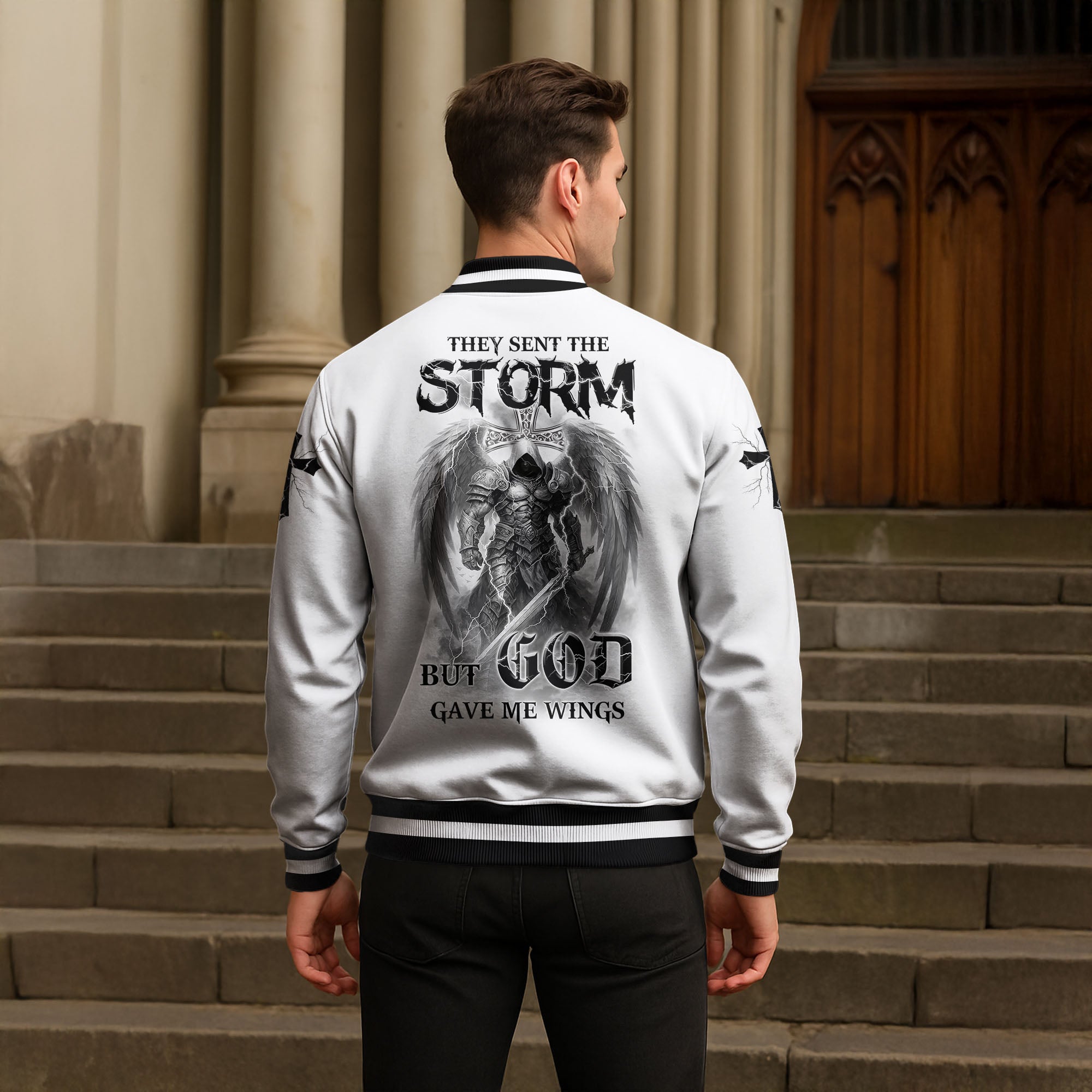 “Stormbreaker” Baseball Jacket