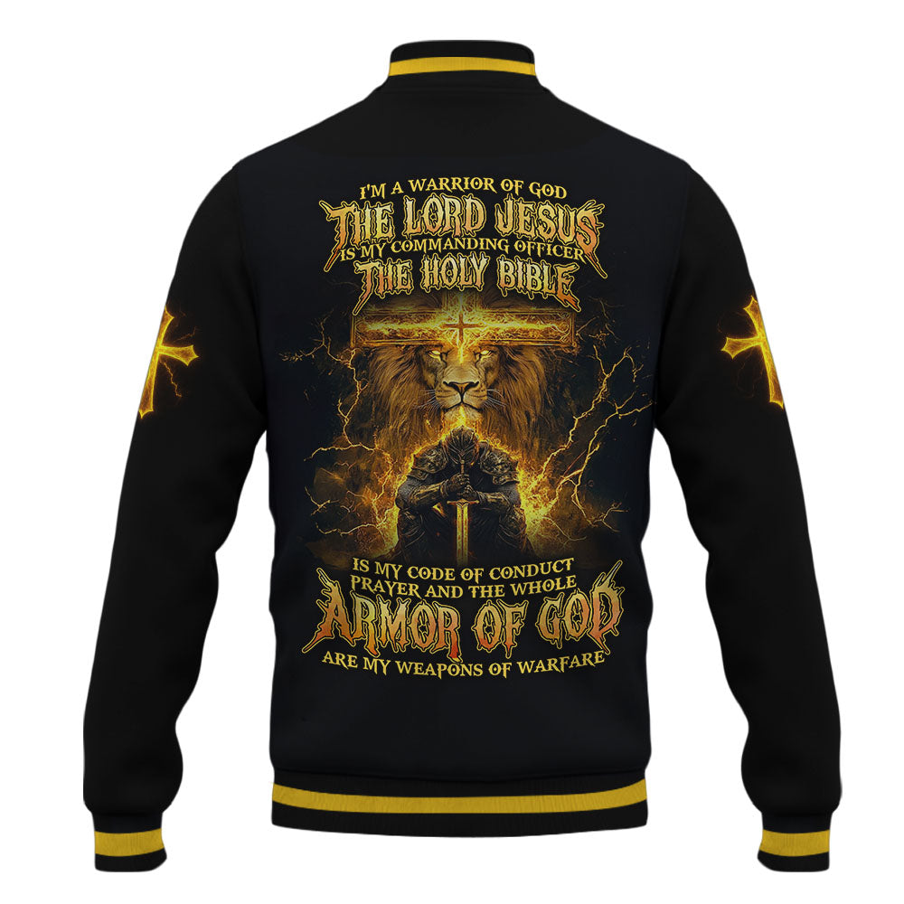 “Armor of Light” Baseball Jacket