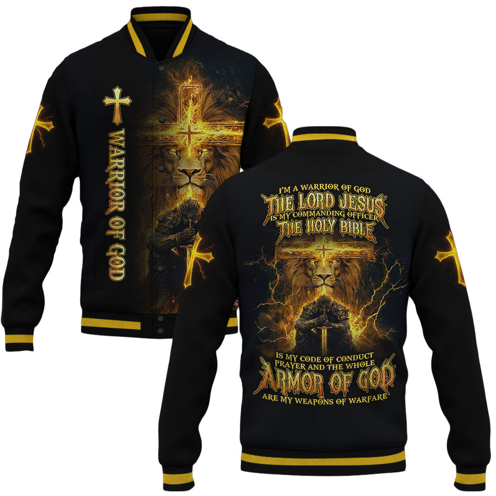 “Armor of Light” Baseball Jacket