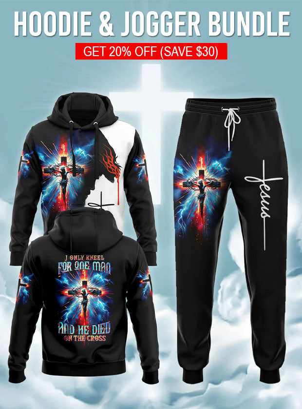 “Kneel for One" Hoodie & Jogger Set