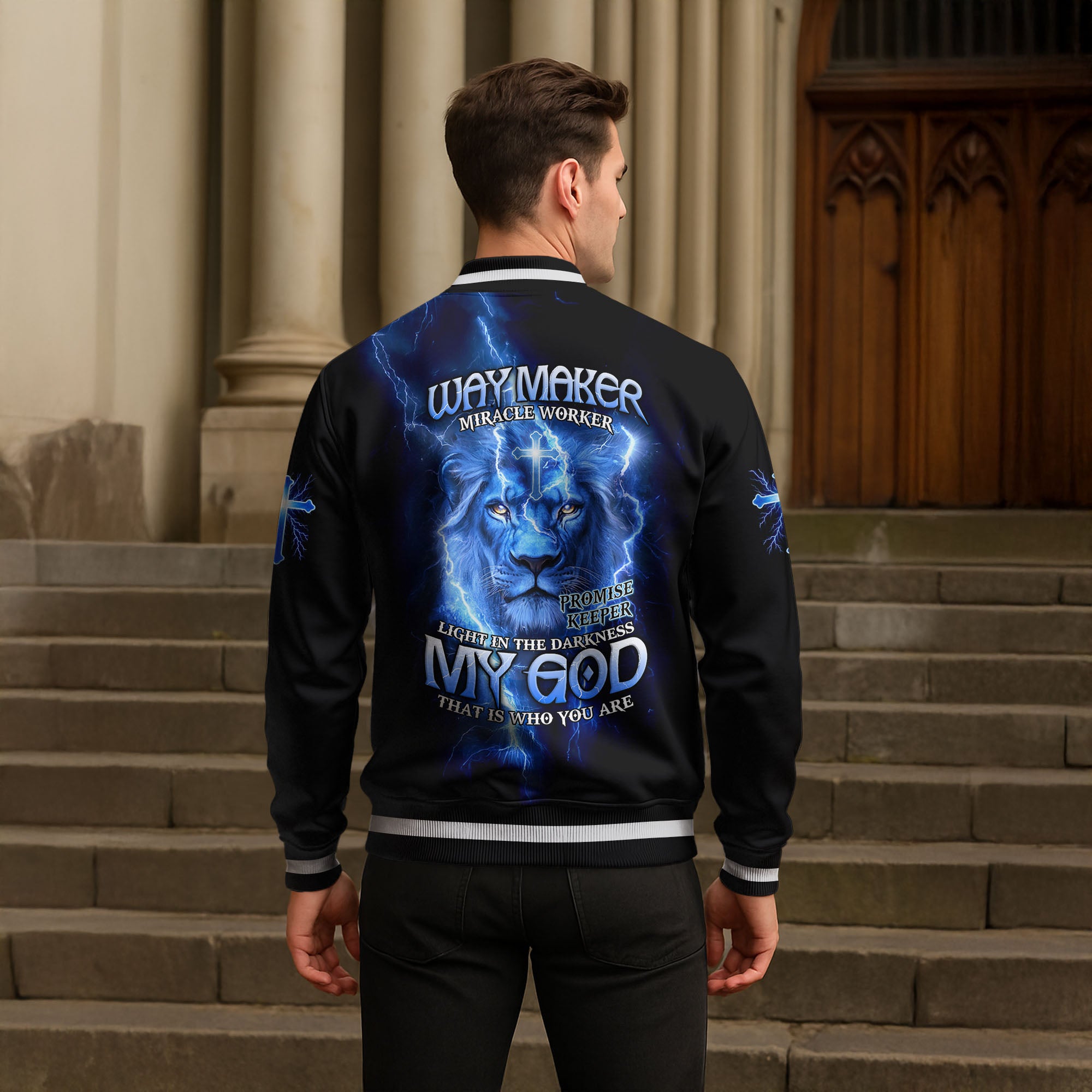 “Waymaker” Baseball Jacket