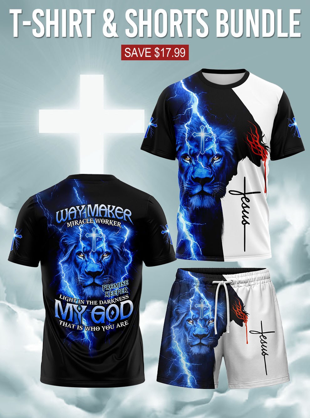 “Waymaker” T-shirt & Shorts Set