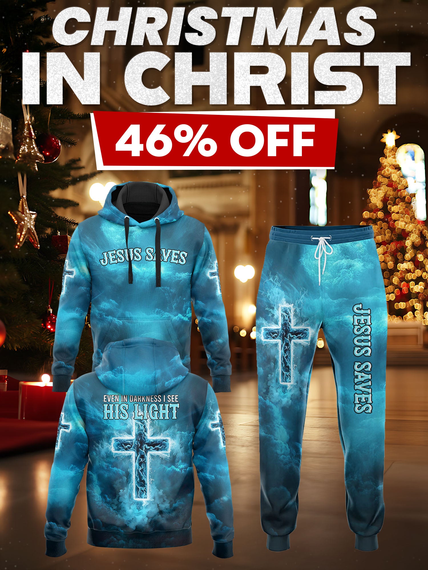 “Eternal Light” Hoodie & Jogger Set