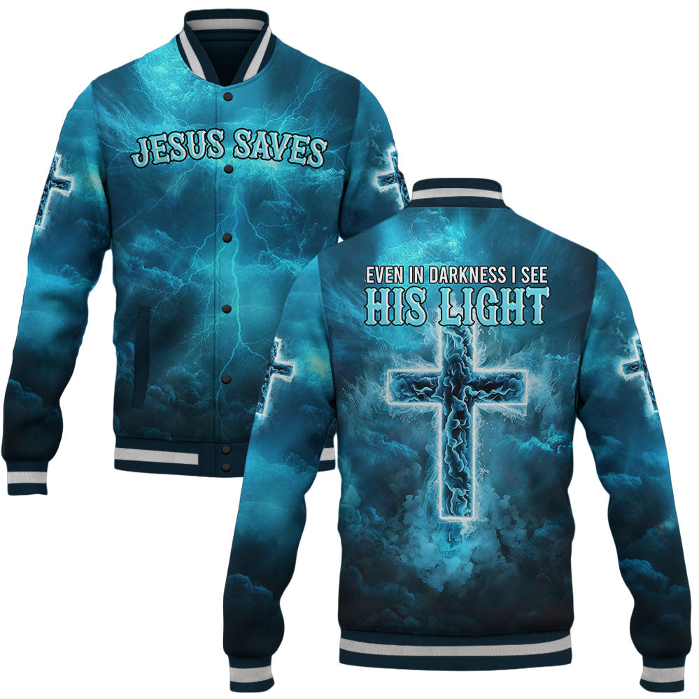 “Eternal Light” Baseball Jacket