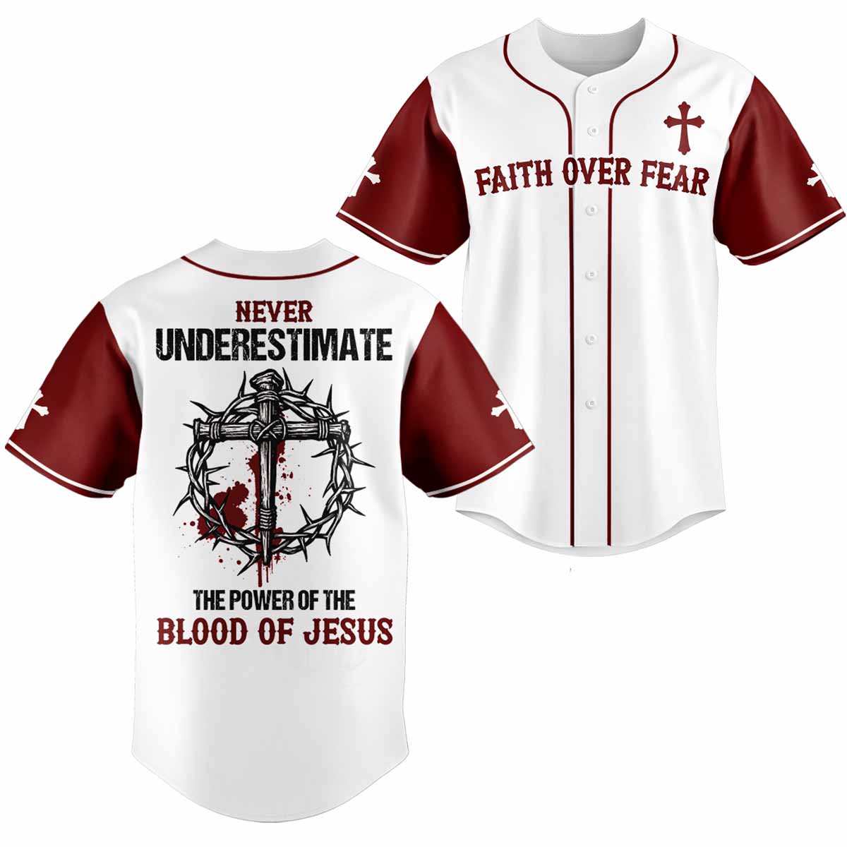 “Fearless” Baseball Jersey