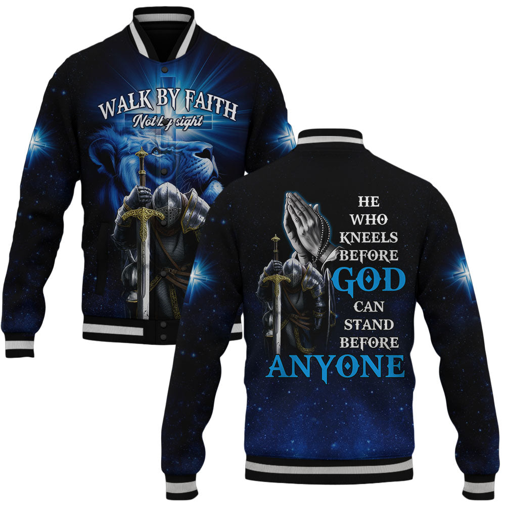 “Godfident” Baseball Jacket