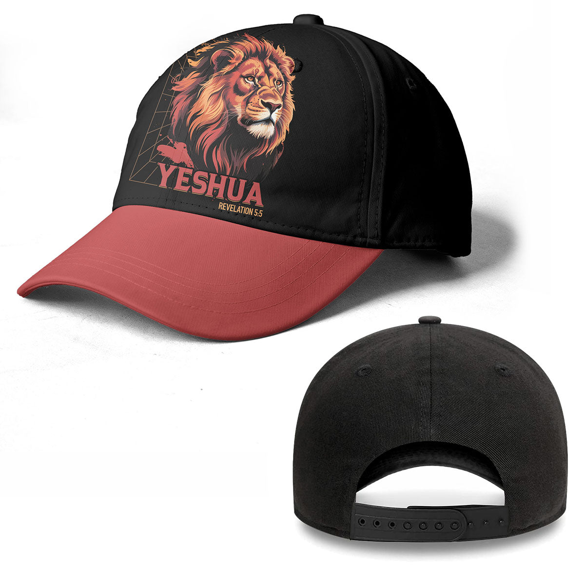 Yeshua Is King Christian Baseball Cap