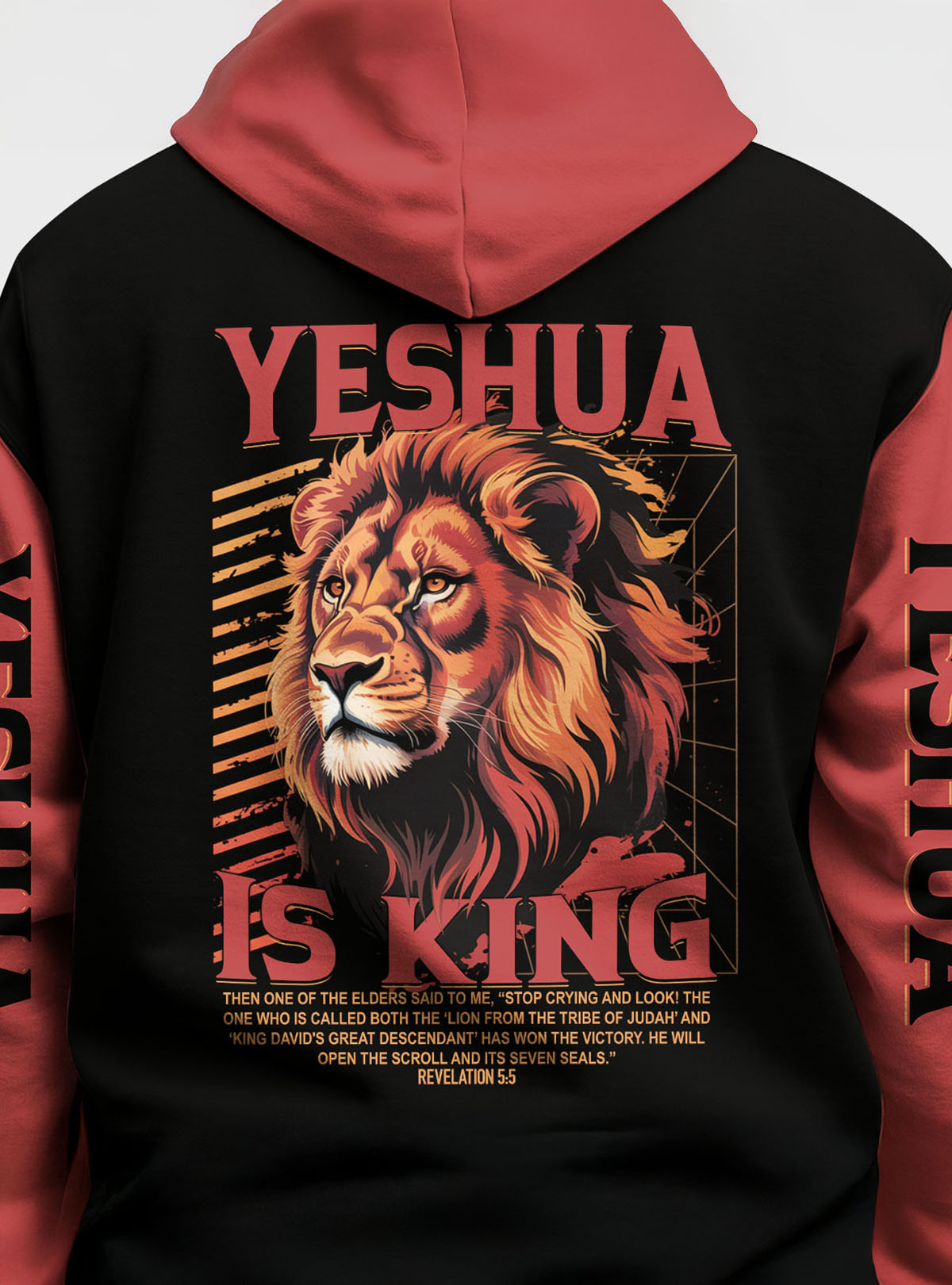 Yeshua Is King Christian Hoodie & Jogger Set