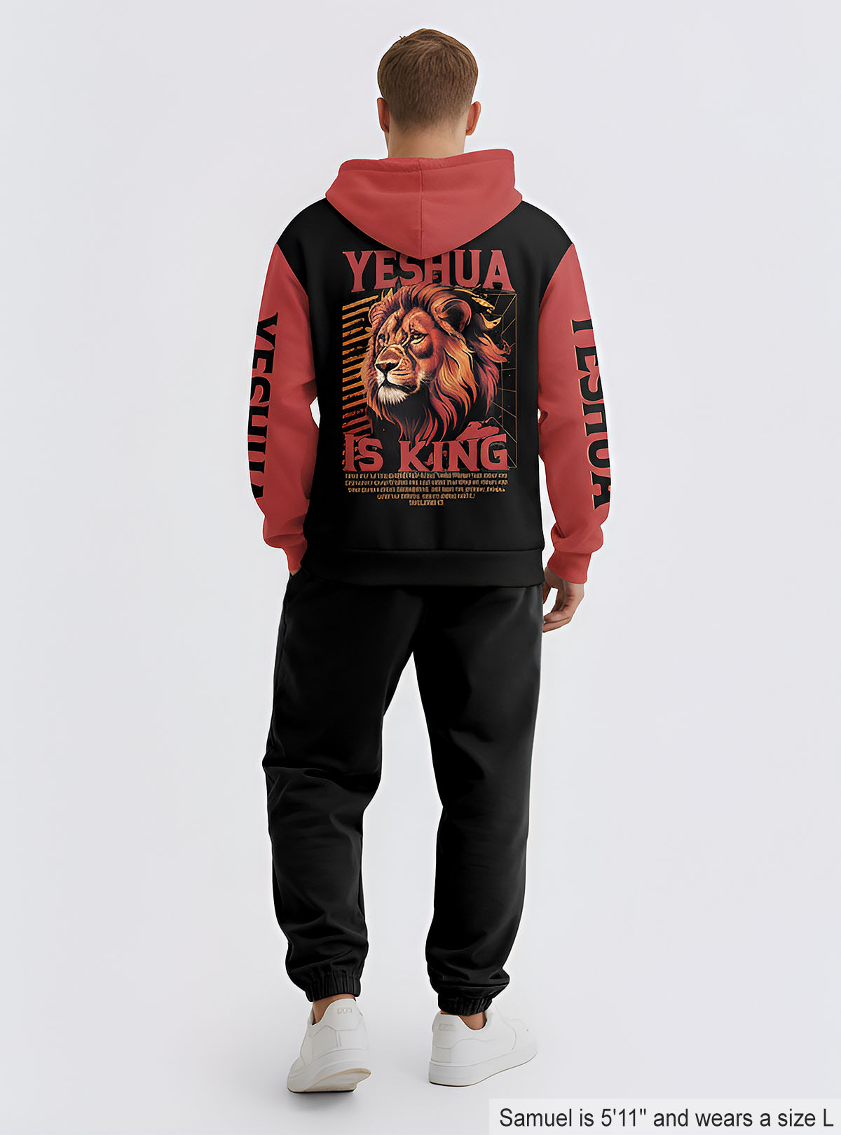 Yeshua Is King Christian Hoodie & Jogger Set