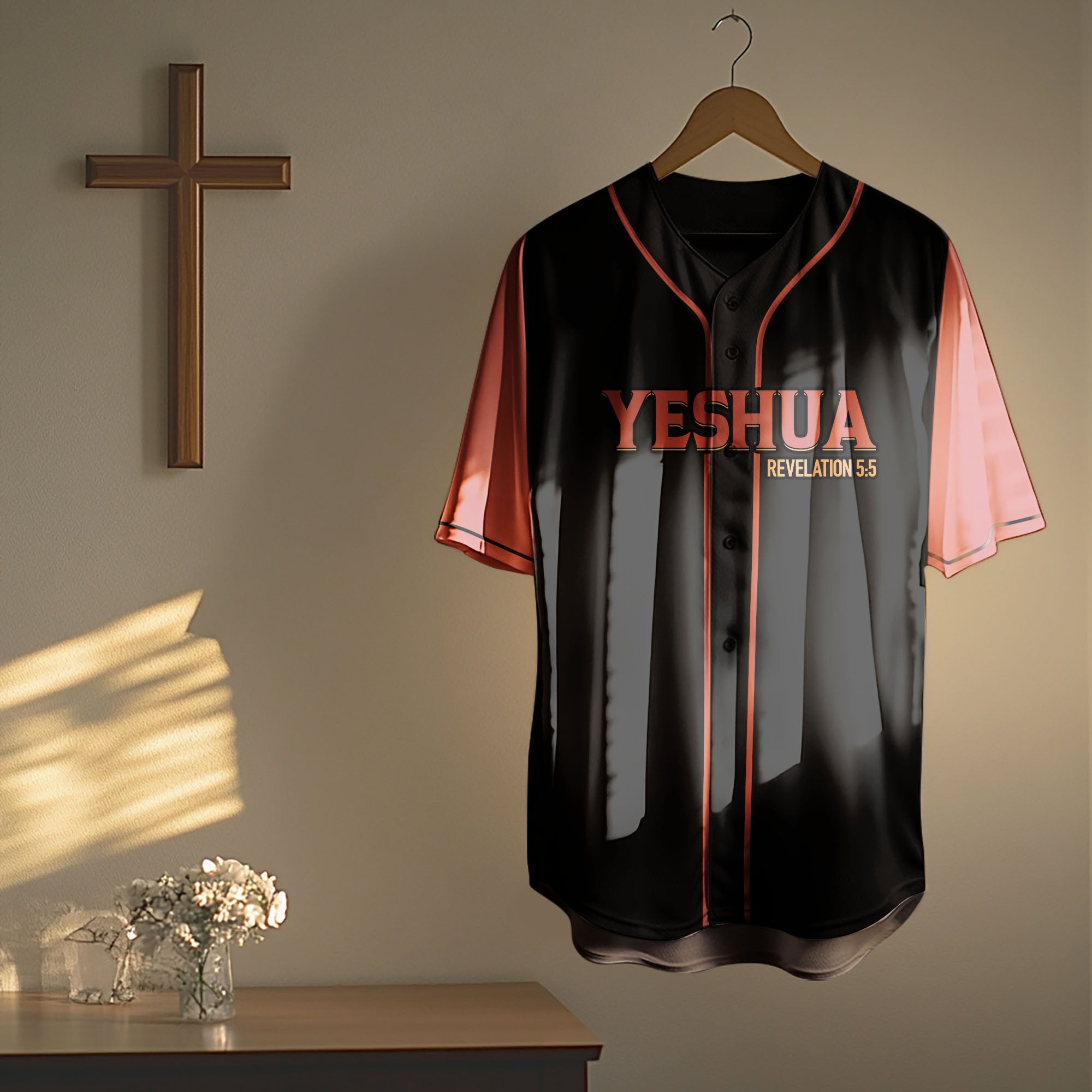 Yeshua Is King Christian Baseball Jersey
