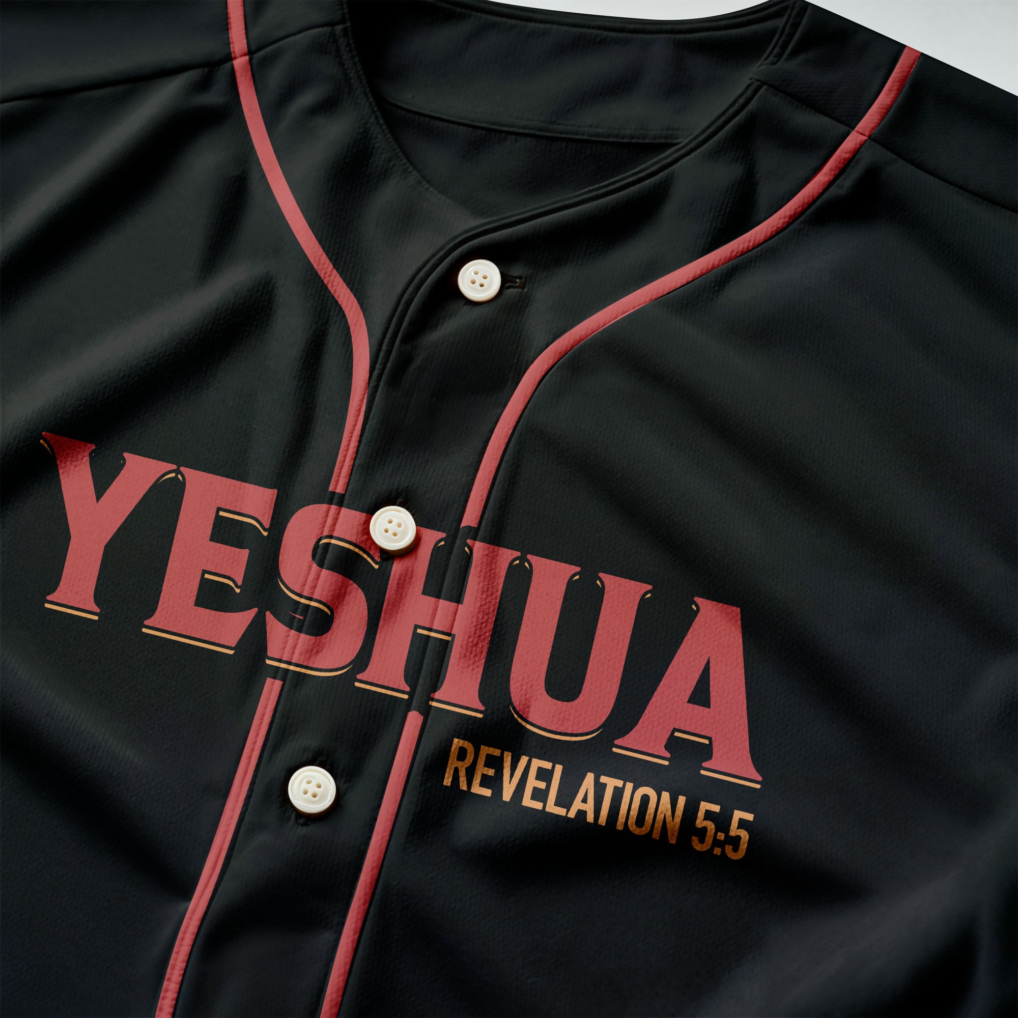 Yeshua Is King Christian Baseball Jersey