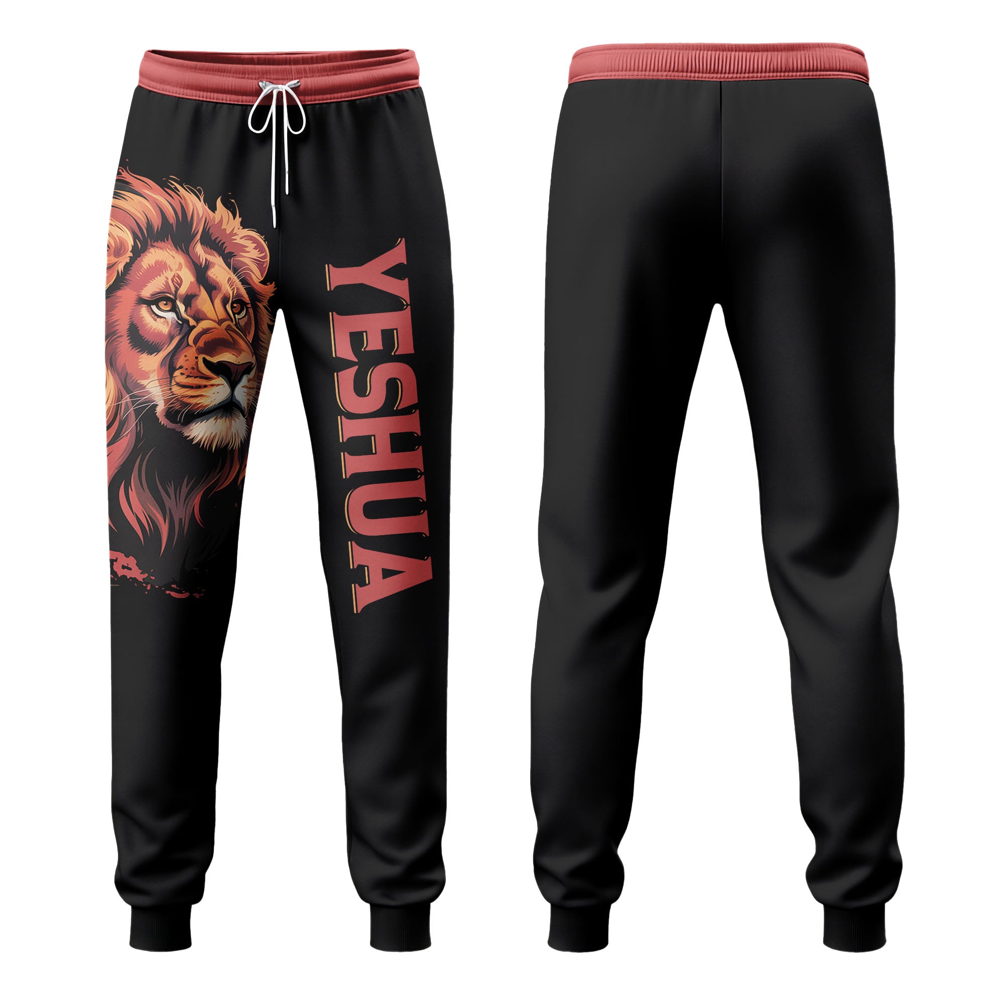 Yeshua Is King Christian Joggers